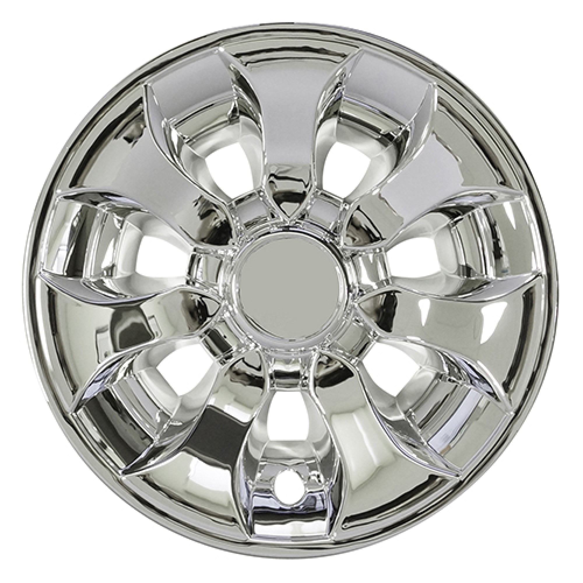 Wheel Cover For E-Z-GO PF11075, Yamaha GCA-JW150-10-00 Chrome Finish; CAP-0044