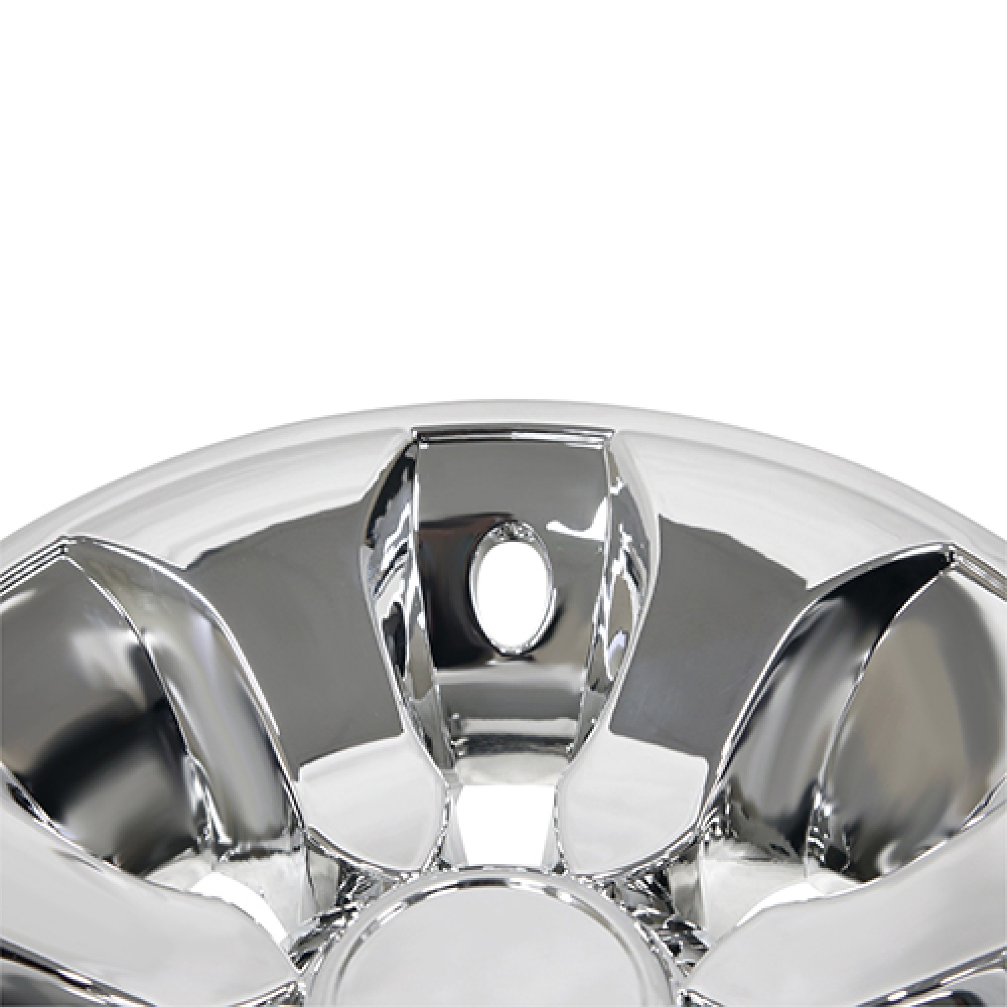 Wheel Cover For E-Z-GO PF11075, Yamaha GCA-JW150-10-00 Chrome Finish; CAP-0044
