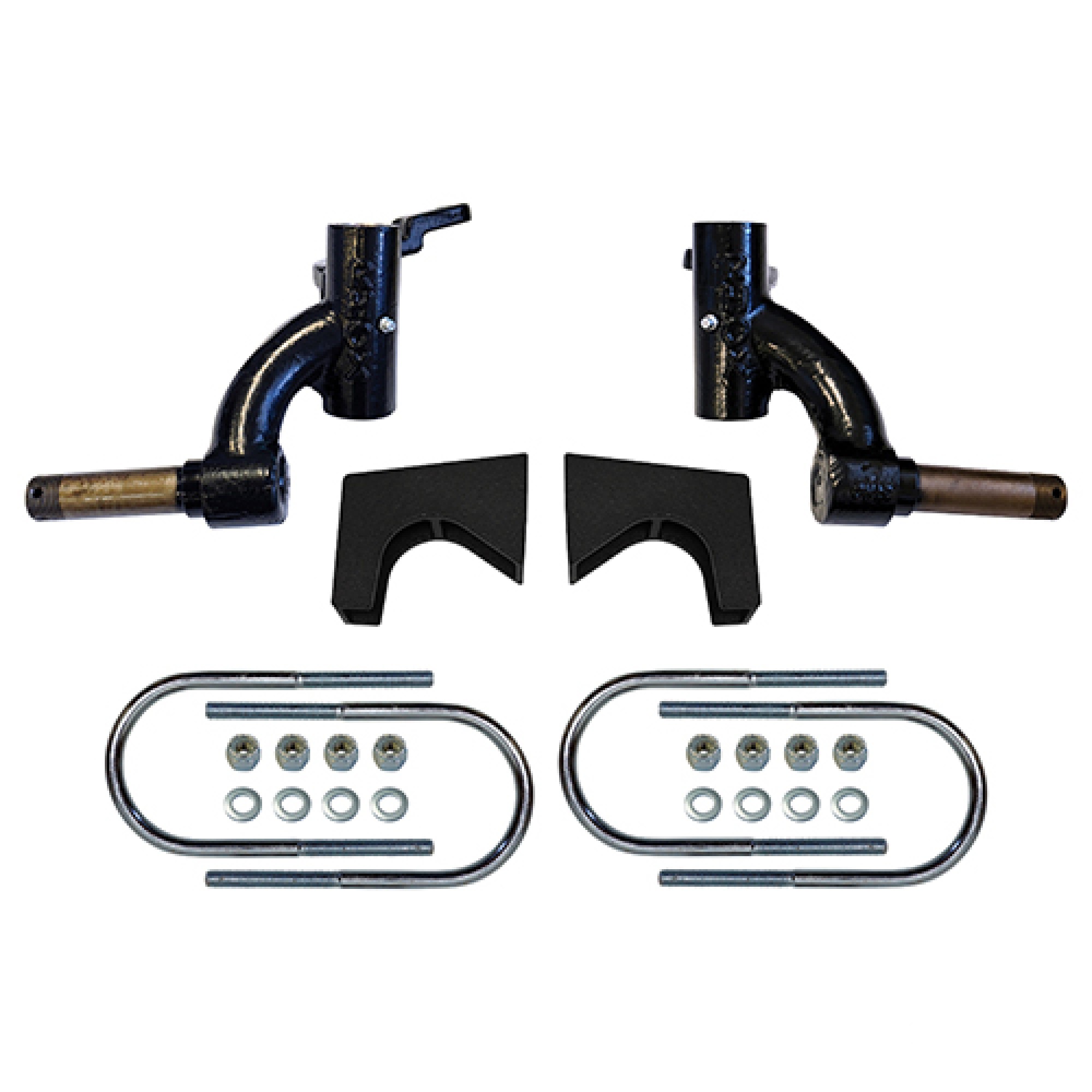 Lift Kit For E-Z-Go TXT Gas 2008.5-19, Kawasaki Engine 3" Drop Spindle; LIFT-310