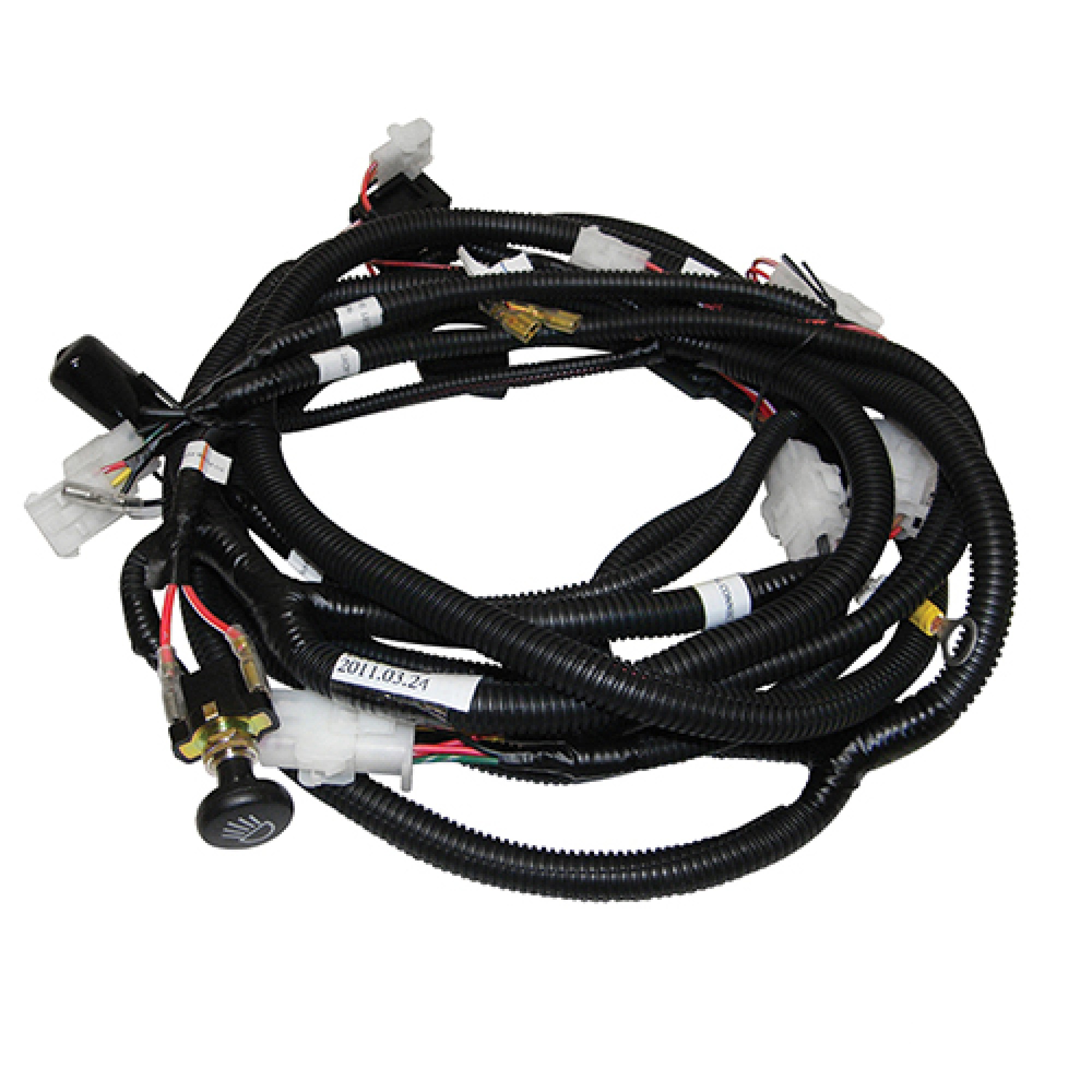 Wire Harness For Club Car DS 12V +/- Connections for a 12V Power Outlet; LGT-695