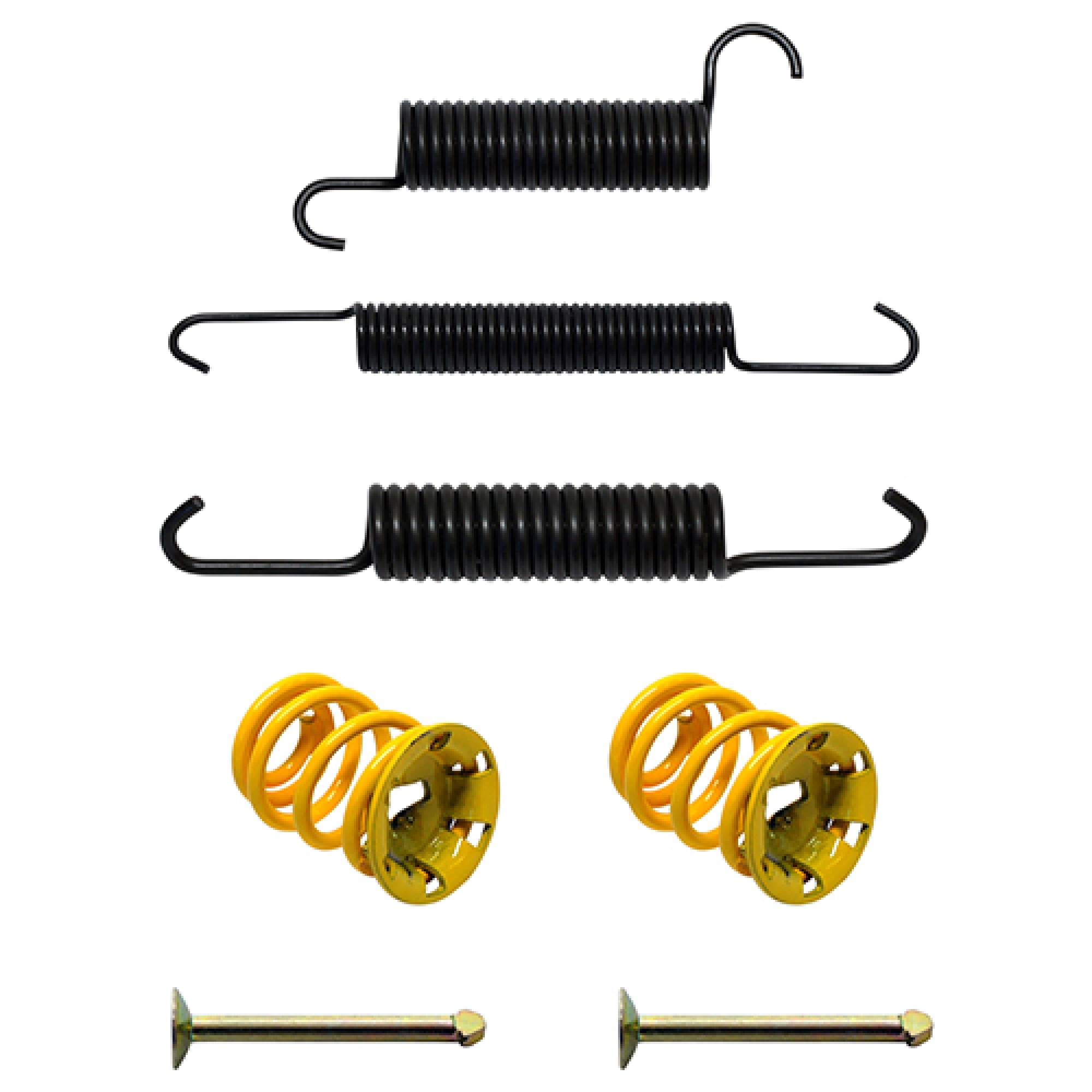 Spring Kit For Club Car 1011466, 101816301, E-Z-GO 27944G01 Golf Carts; BRK-104
