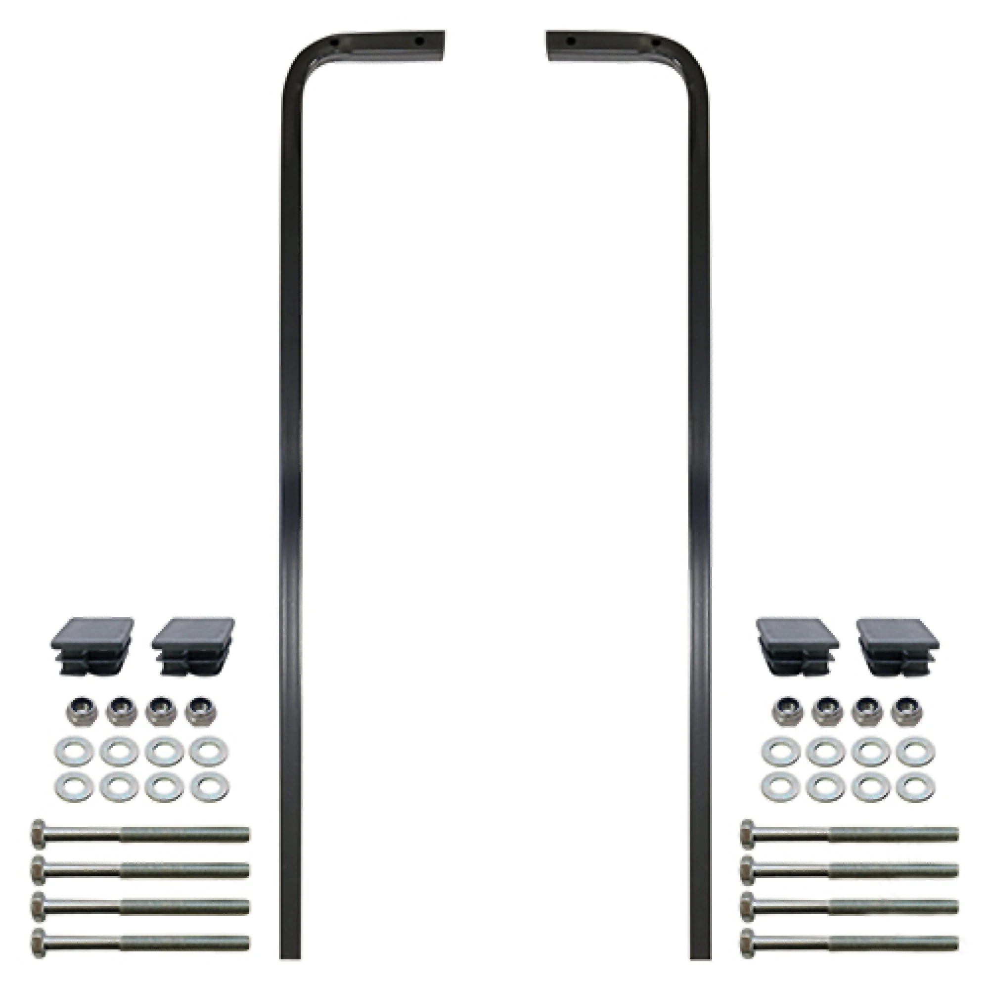 Top Strut Carts w/ Seat Box Kit & Extended Top Golf Carts; TOP-0107