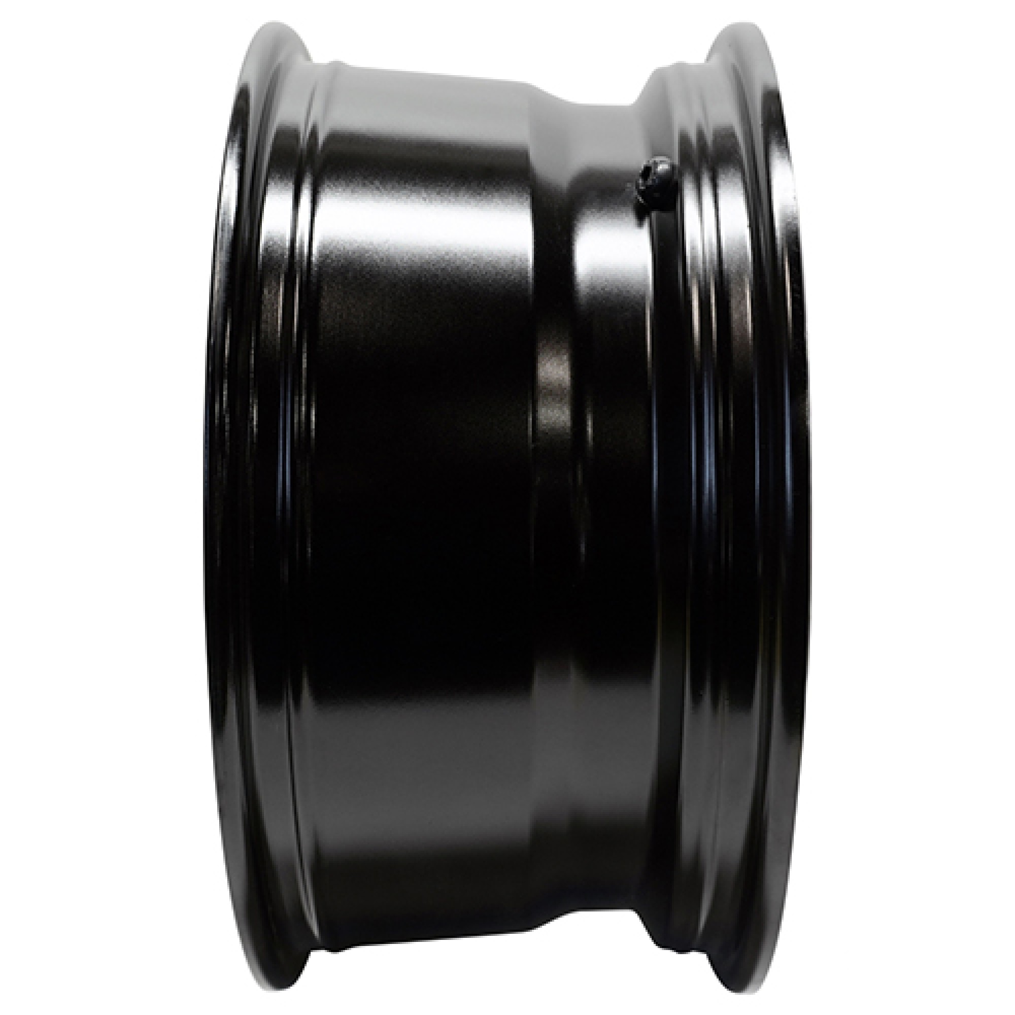 Wheel Machined Gloss Black, 15x7 ET-25 Golf Carts; TIR-RX398