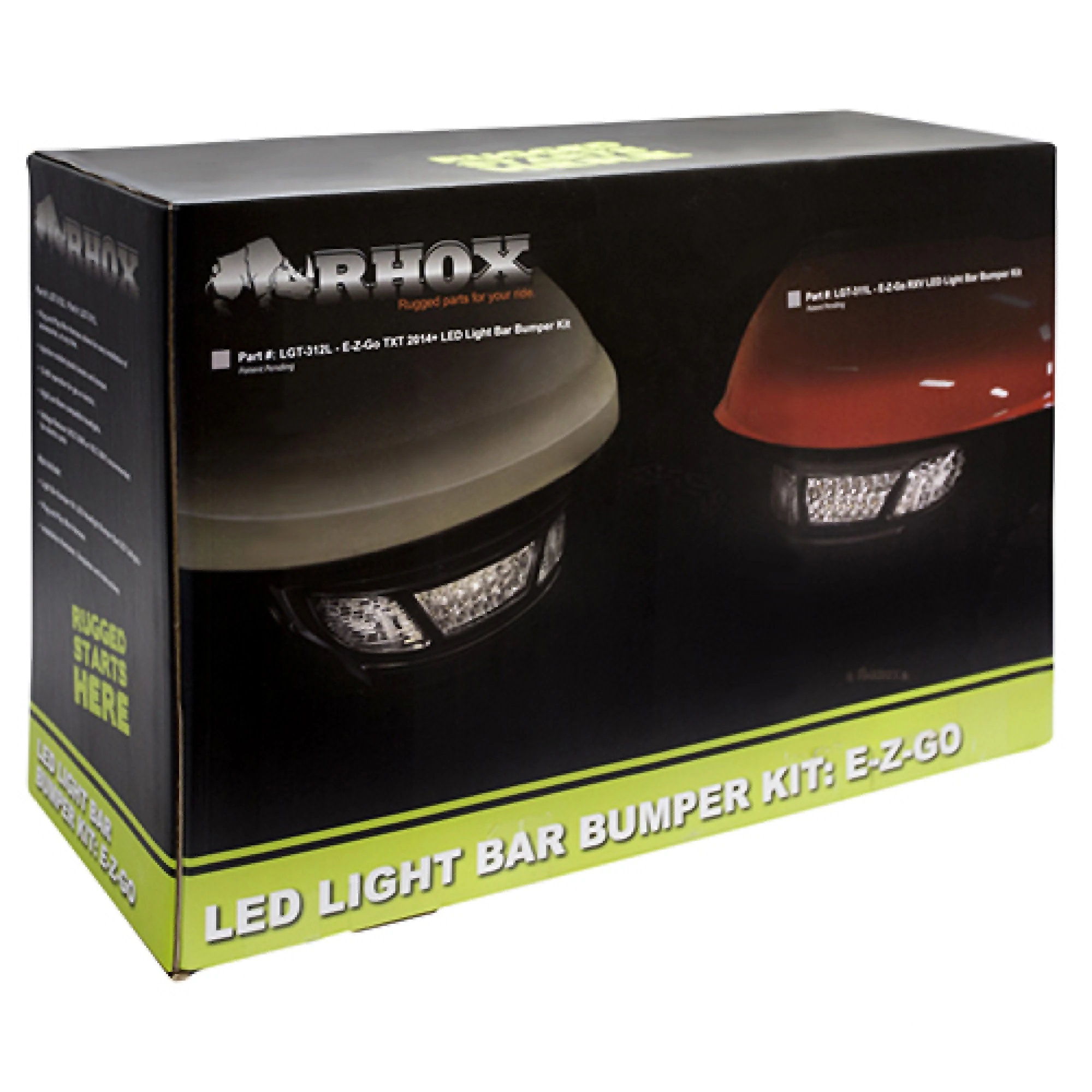 Light Bar For E-Z-GO TXT 2014 and newer 12-48V Volt Golf Carts; LGT-312L