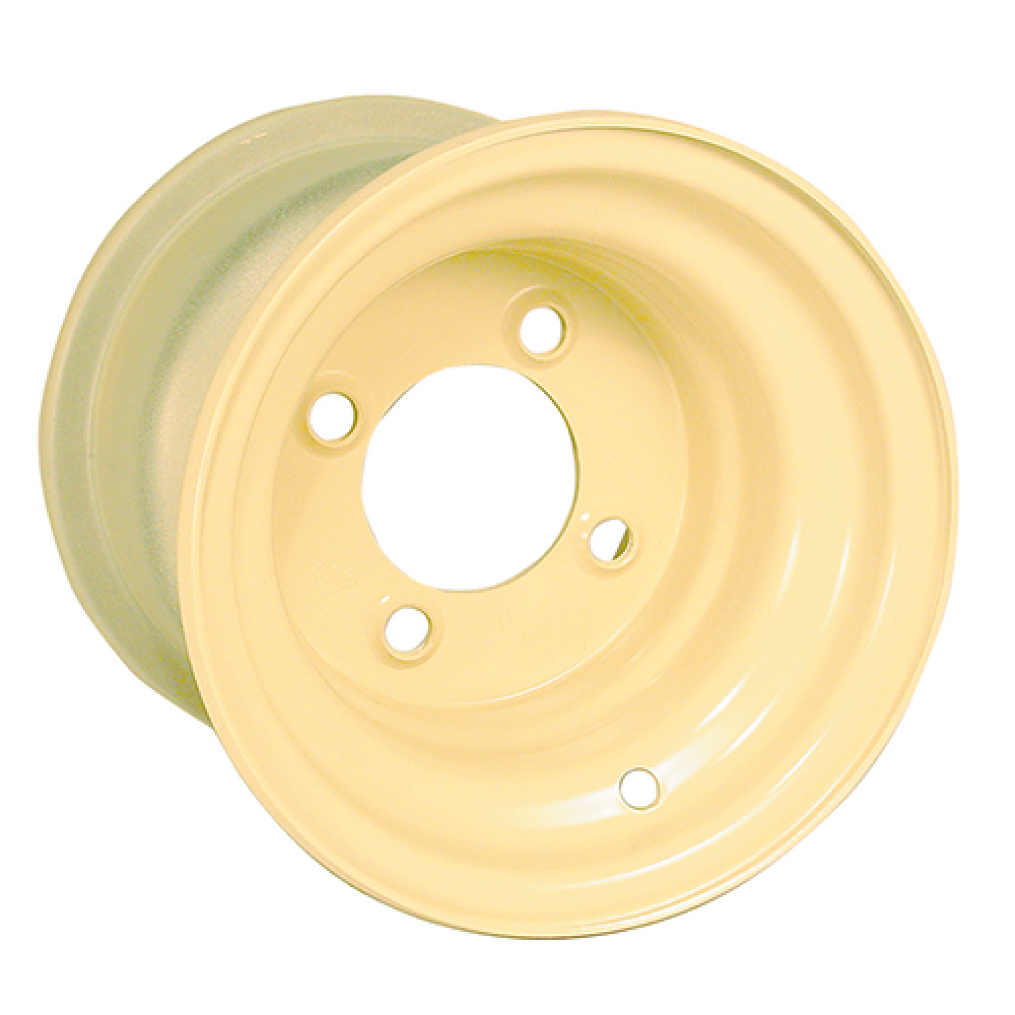 Wheel - Steel, Beige, 8x7 Standard Golf Carts; TIR-416