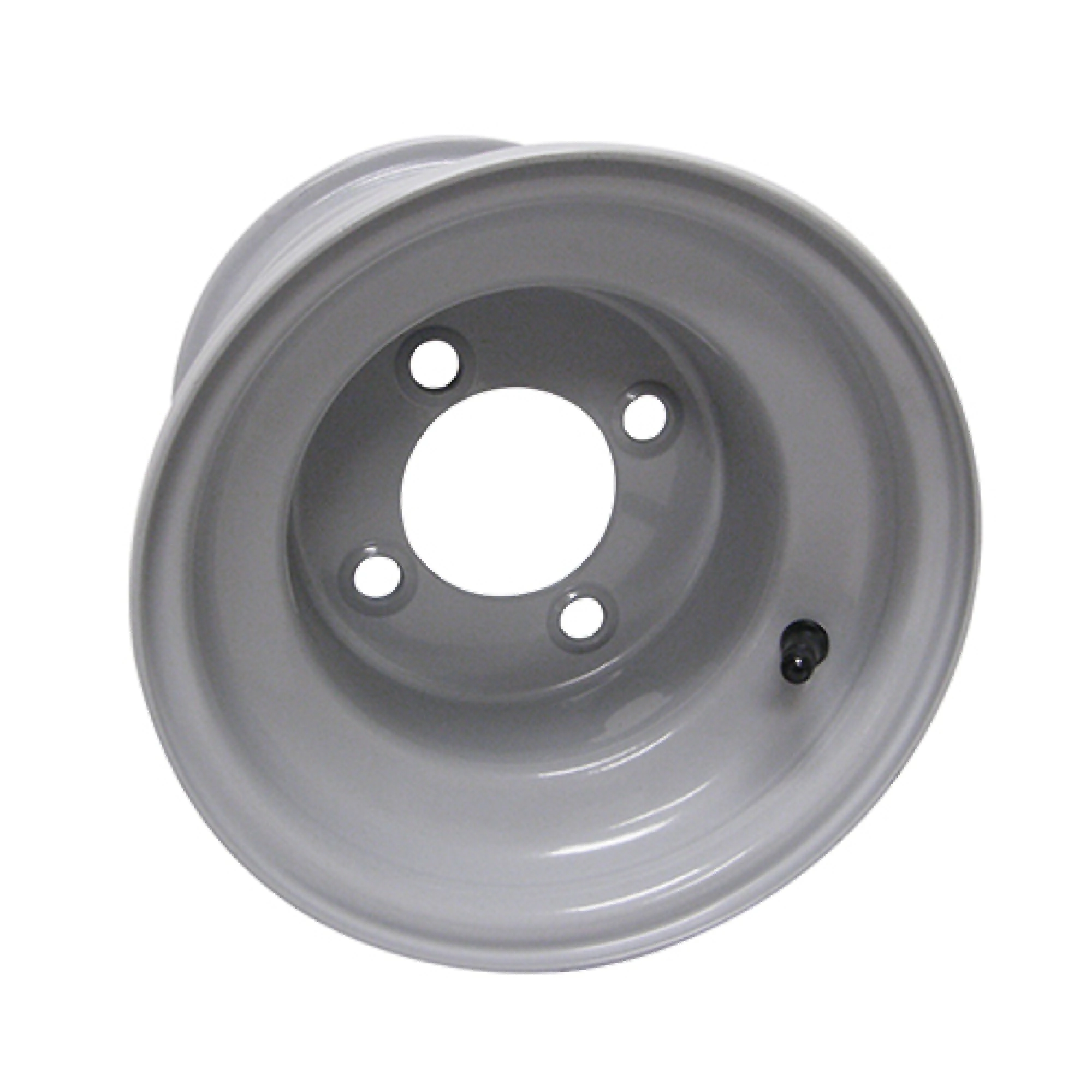 Wheel Steel, Club Car Gray, 8x7 Standard Golf Carts; TIR-417