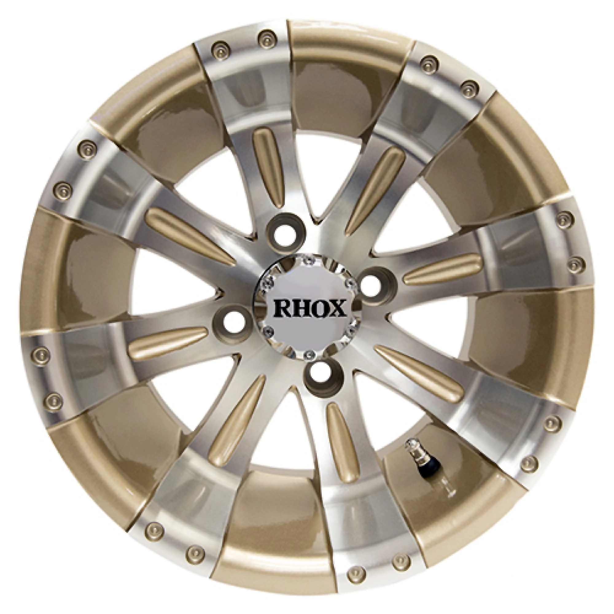 Wheel For Red Hawk TIR-483 12x7 ET-25 Golf Carts; TIR-RX181