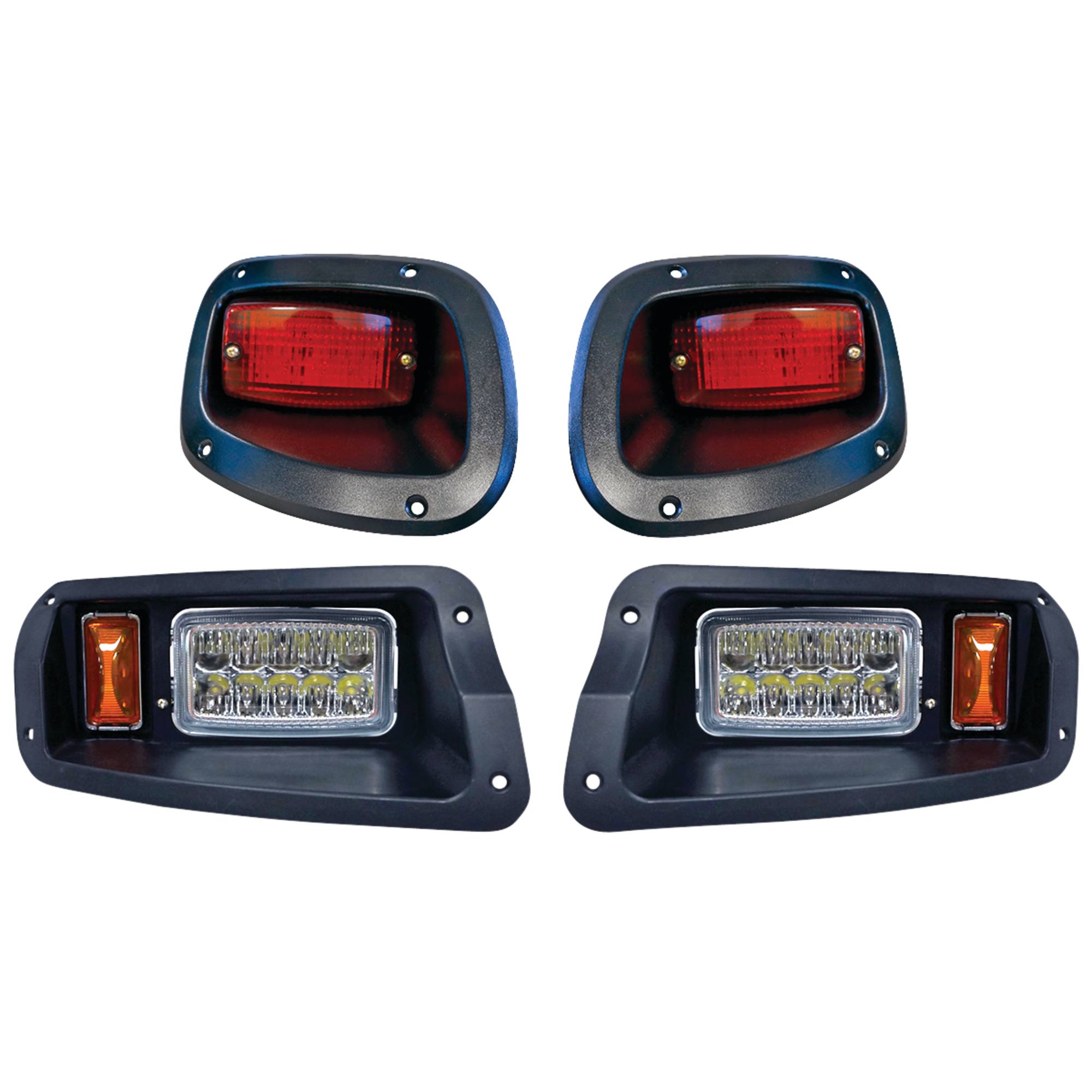 Light Kit For E-Z-GO TXT 2014 and newer 12V-48V Golf Carts; LGT-301L