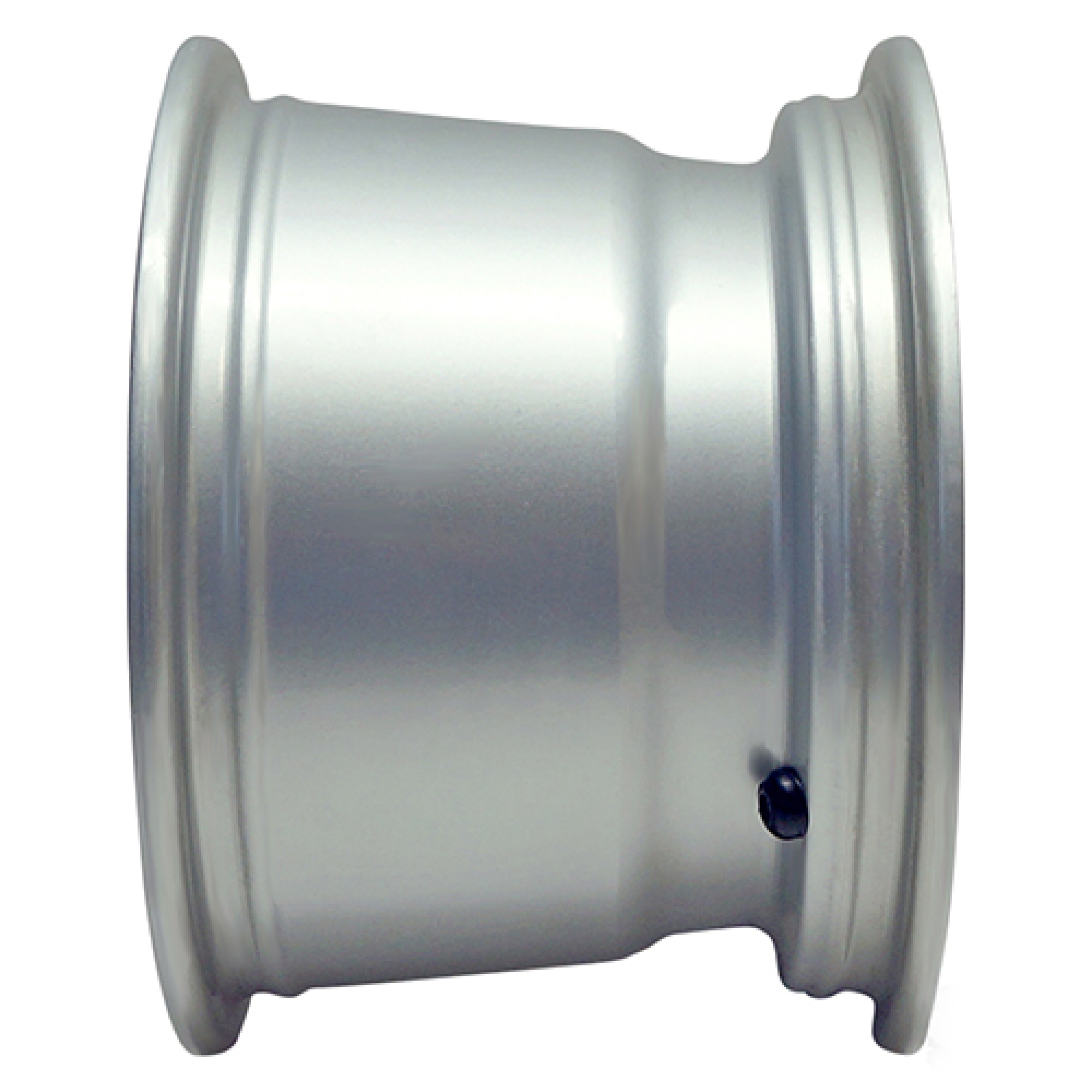 Wheel Machined Silver, 10x7 ET -25 Golf Carts; TIR-RX175-MS