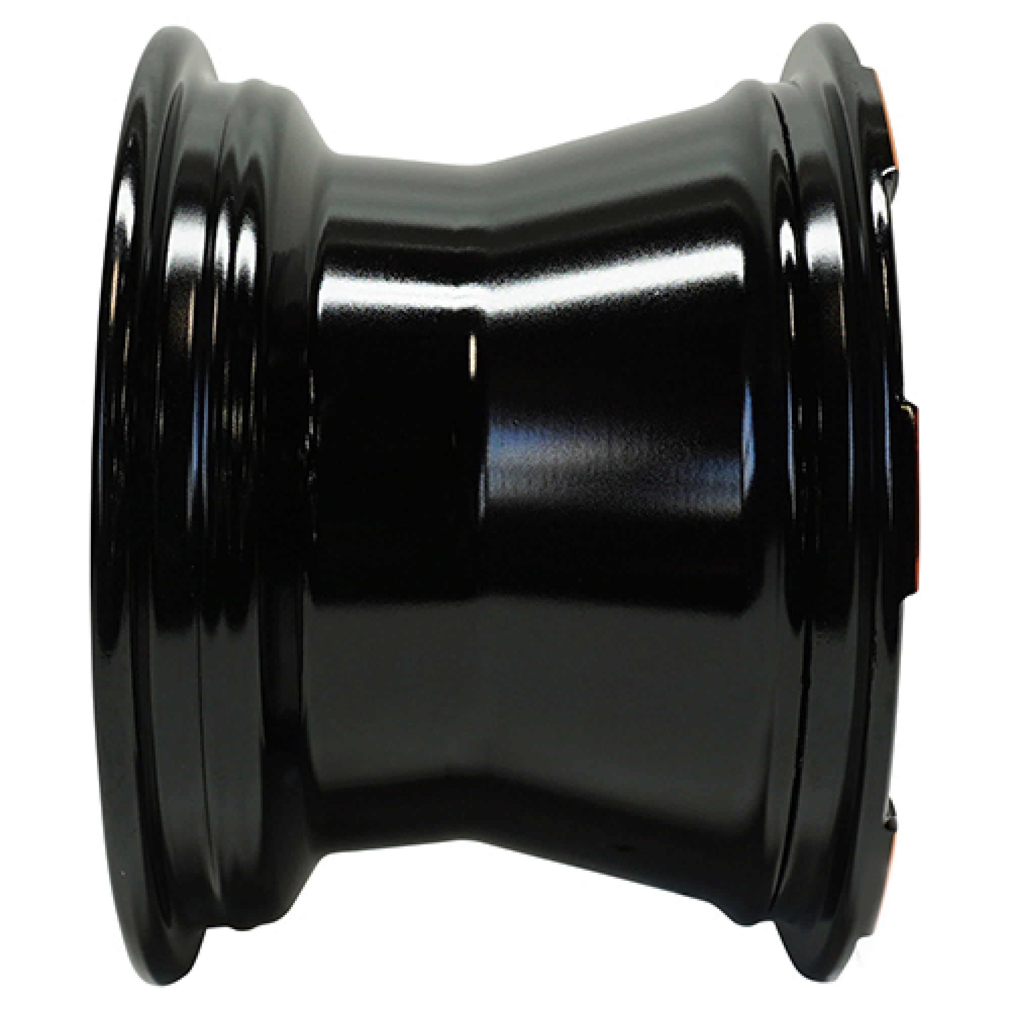 Wheel RHOX Vegas, Black with Orange with Center Cap, 10x7 ET-25 ; TIR-RX160-BO