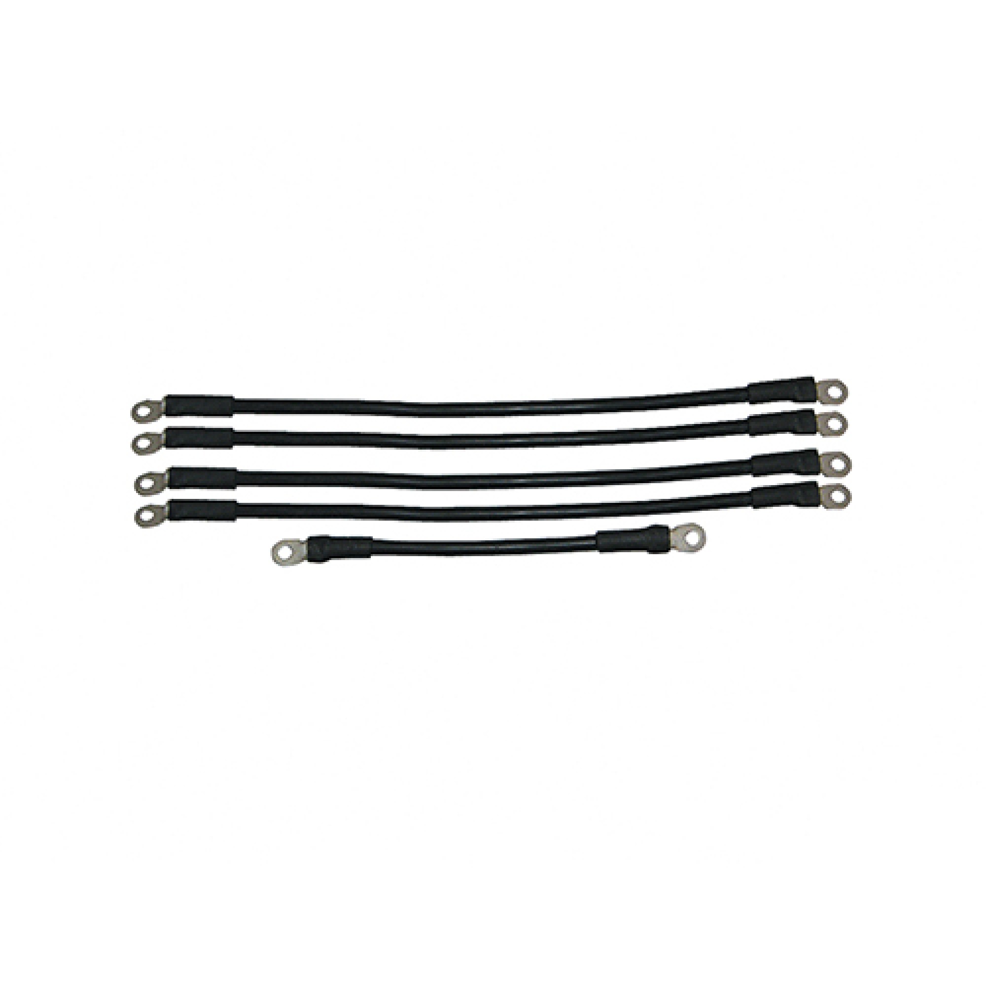 Battery Cable Set For Yamaha G22 Includes (1) 9" (4) 16" 4 gauge; BAT-1008A
