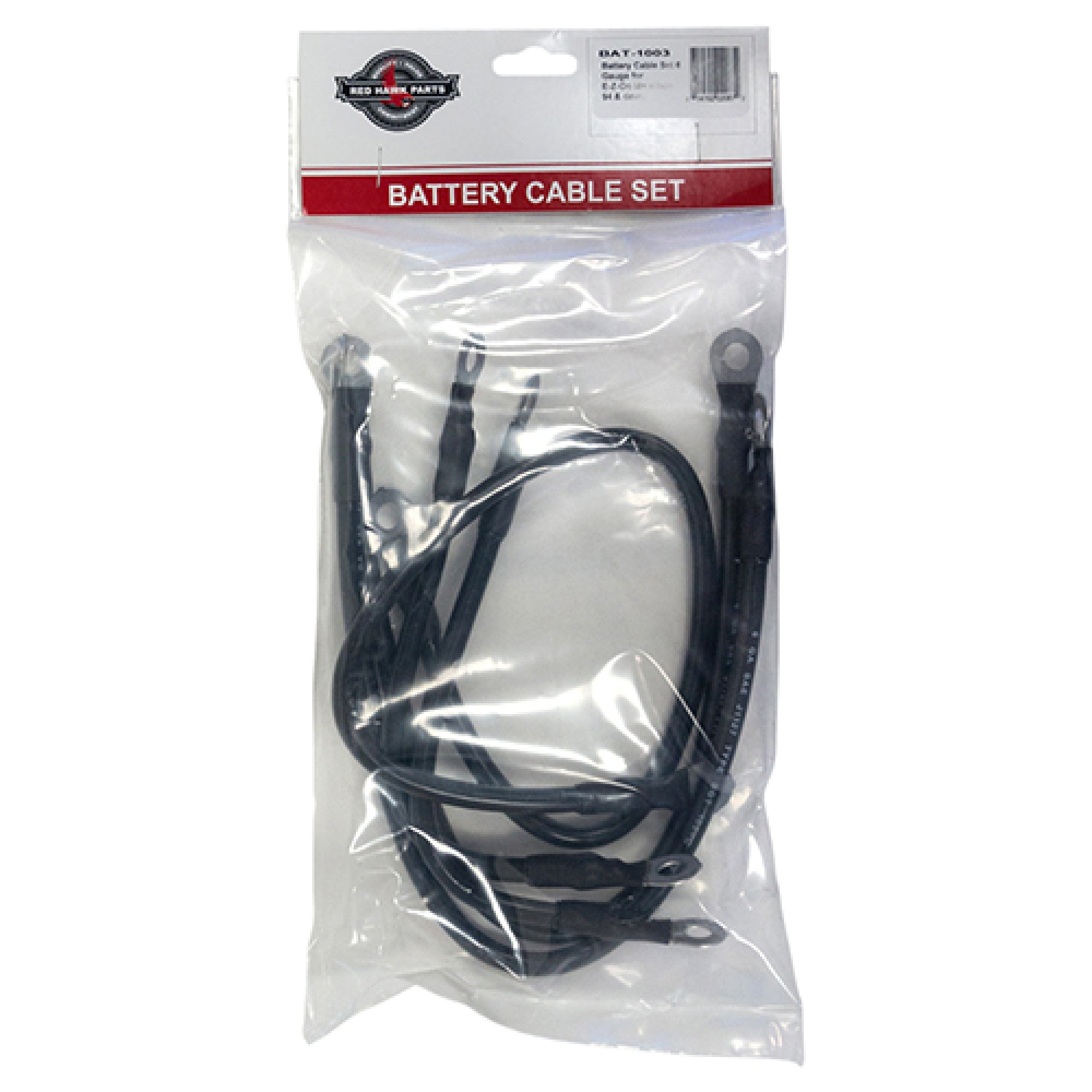 Battery Cable Set For E-Z-GO Marathon 1994 and older Golf Carts; BAT-1003