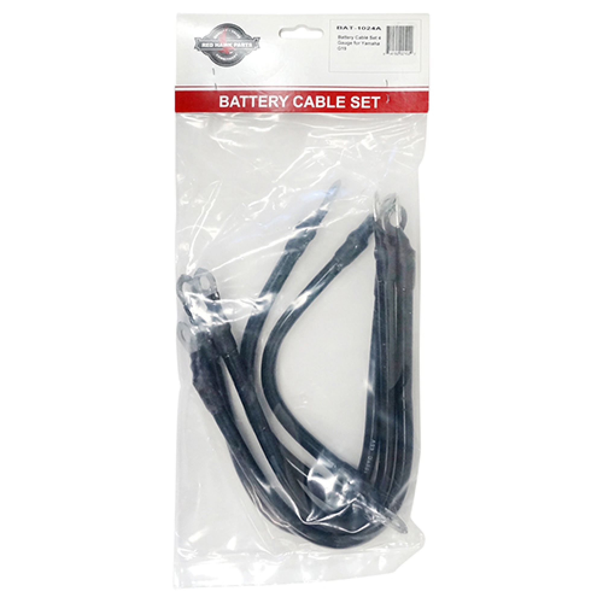 Battery Cable Set For Yamaha G19 Golf Carts; BAT-1024A