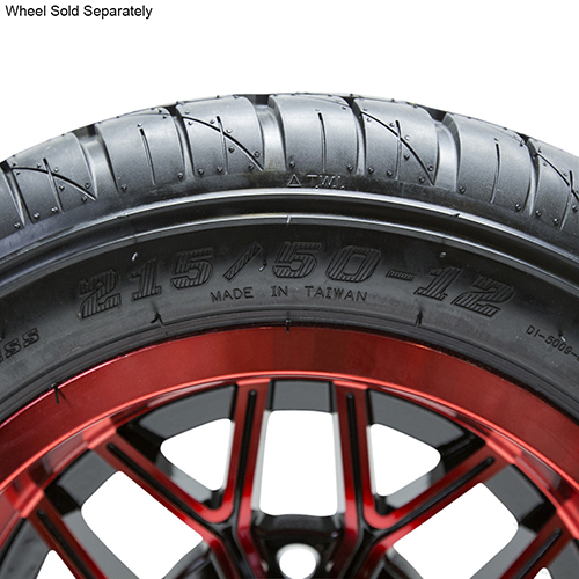 Tire Duro Excel Touring, 215/50-12, DOT, 4 Ply Golf Carts; TIR-202