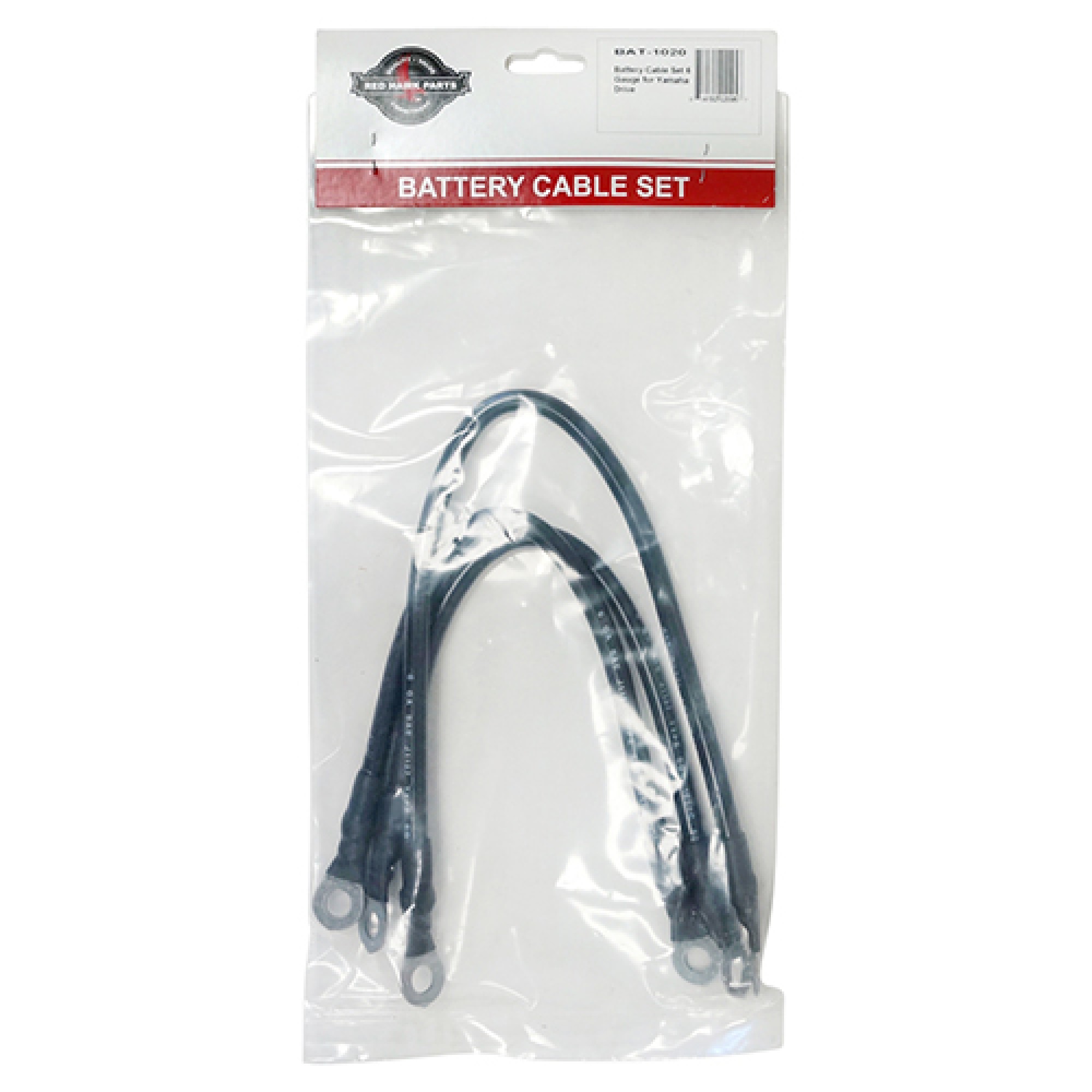 Battery Cable Set For Yamaha Drive 6 gauge with 12V Batteries; BAT1020