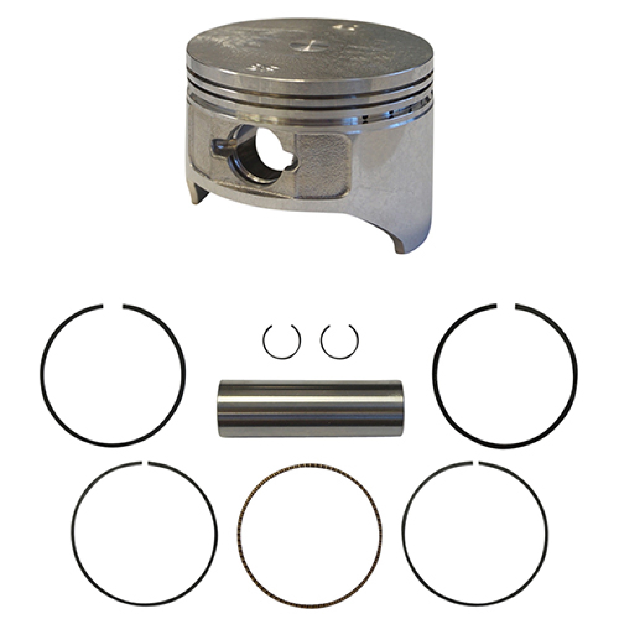 Piston Assembly For E-Z-GO 1996-2008, 4-cycle and gas, 350cc 72541G01; ENG-219