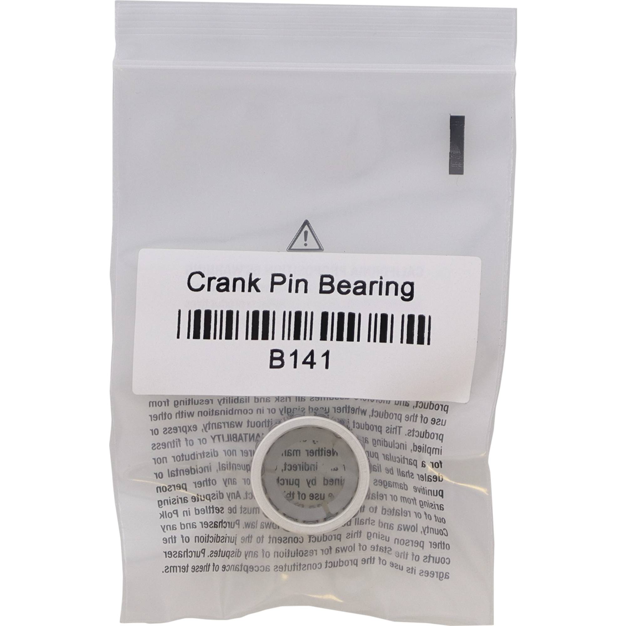 Crank Pin Bearing 14.800mm Width, 18 mm ID, 24 mm OD, KU Bearing Cage Type; B141