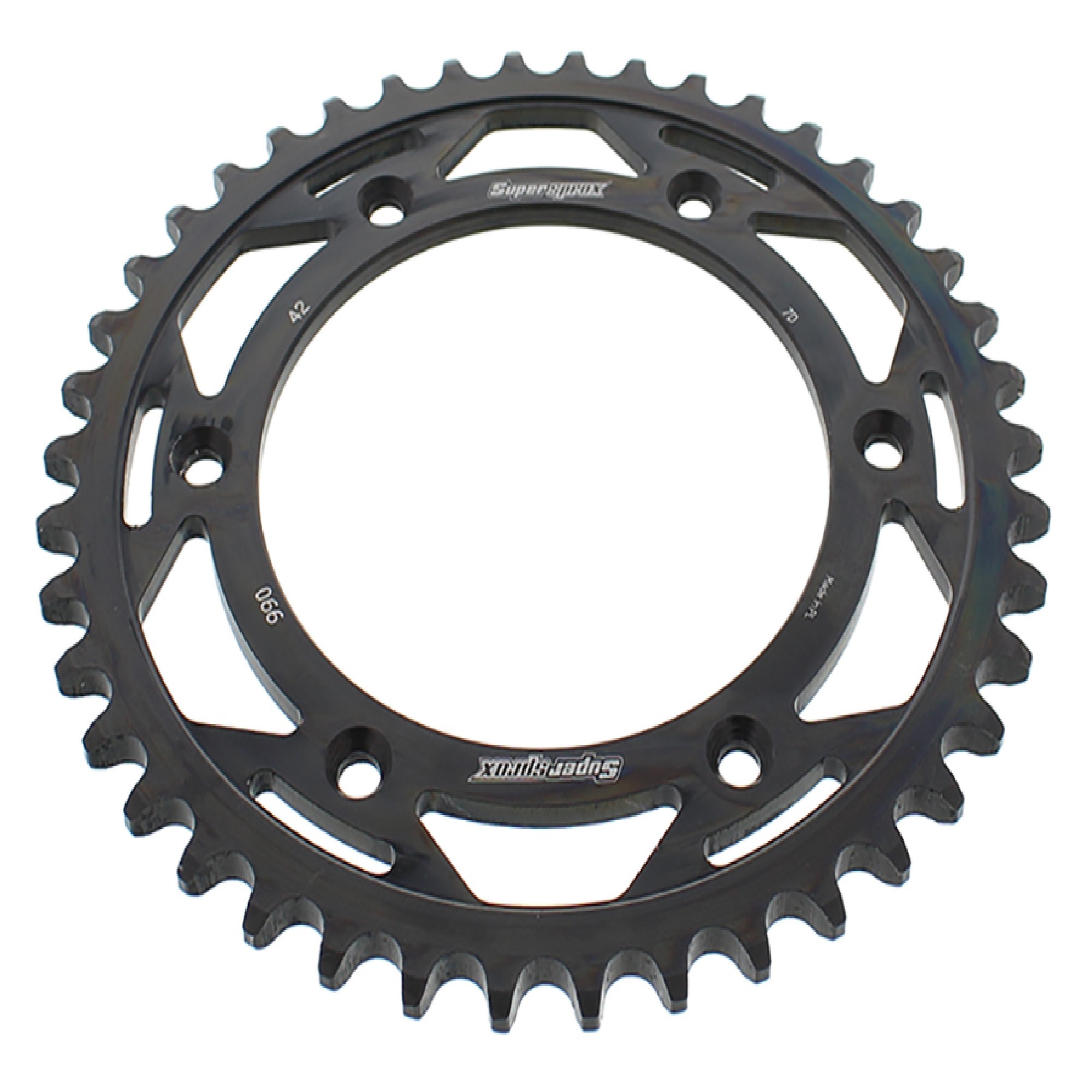 Supersprox Steel Sprocket Black 42T-RFE-990-42-BLK for KTM XC-W 150 17 18 19