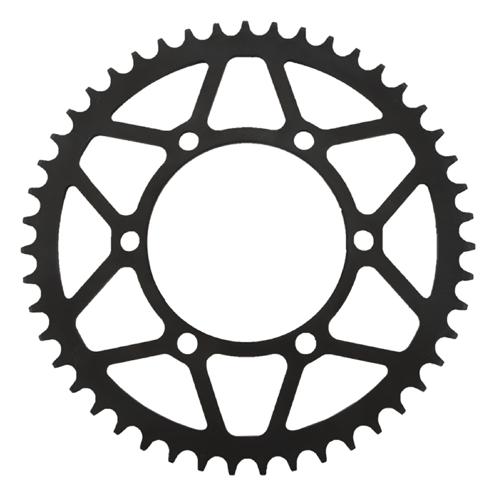 Supersprox Rear Steel Sprocket Black 47T for Triumph 1200 Thruxton 16