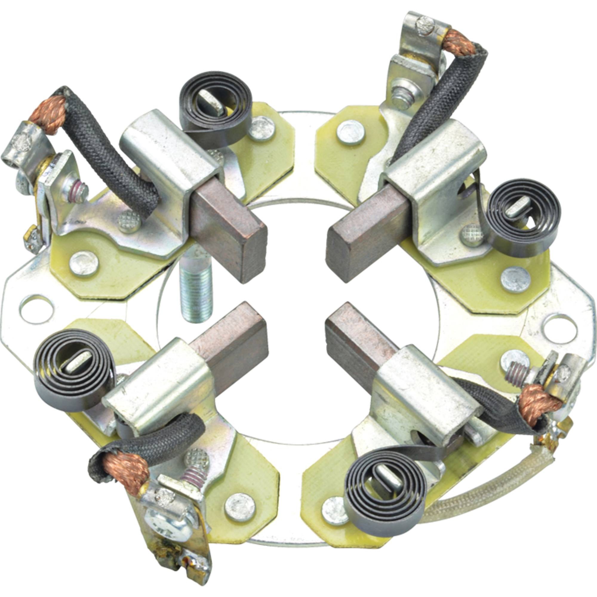 NEW BRUSH HOLDER BRUSHES FOR HITACHI STARTER GOLF CART CLUB CAR EZ GO HARLEY