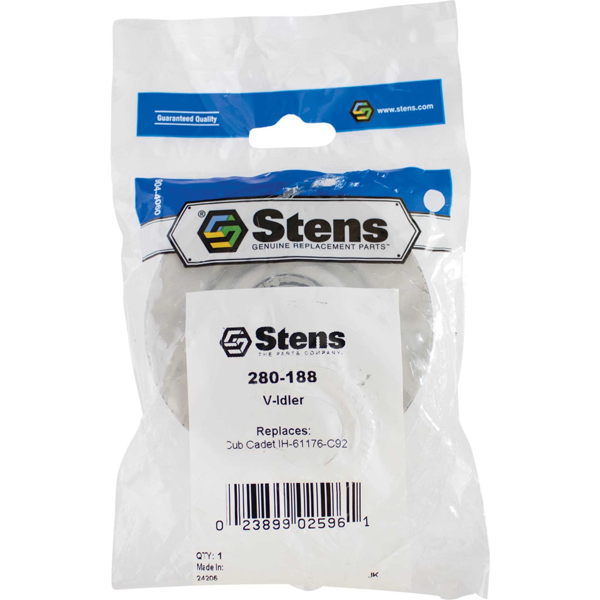 Stens 280-188 OEM PTO Heavy Duty V-Idler Pulley For Cub Cadet Mower Decks