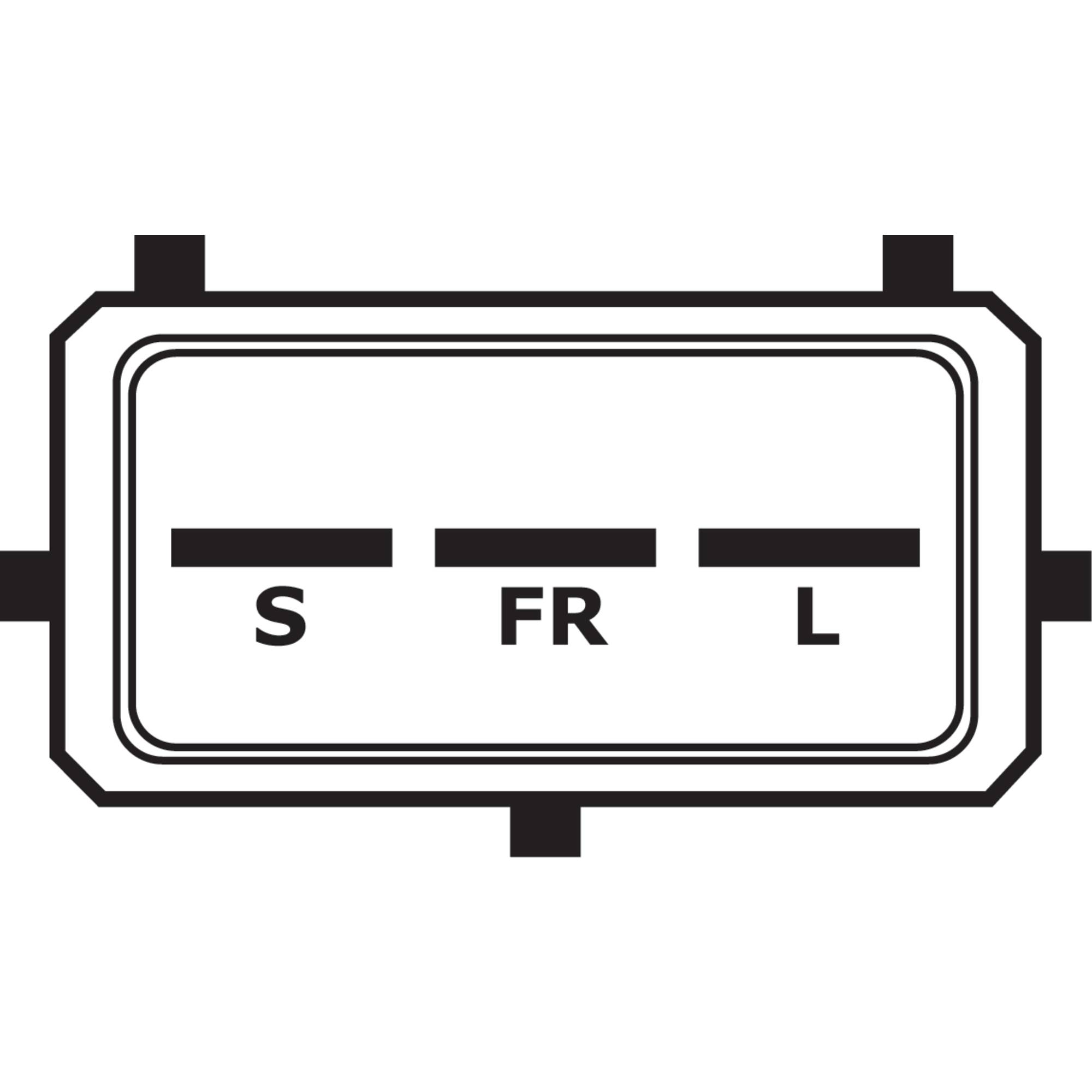 Regulator, Electronic For Ford XS7U-10C359-BA 12V, 14.400 Volt Set 230-14041