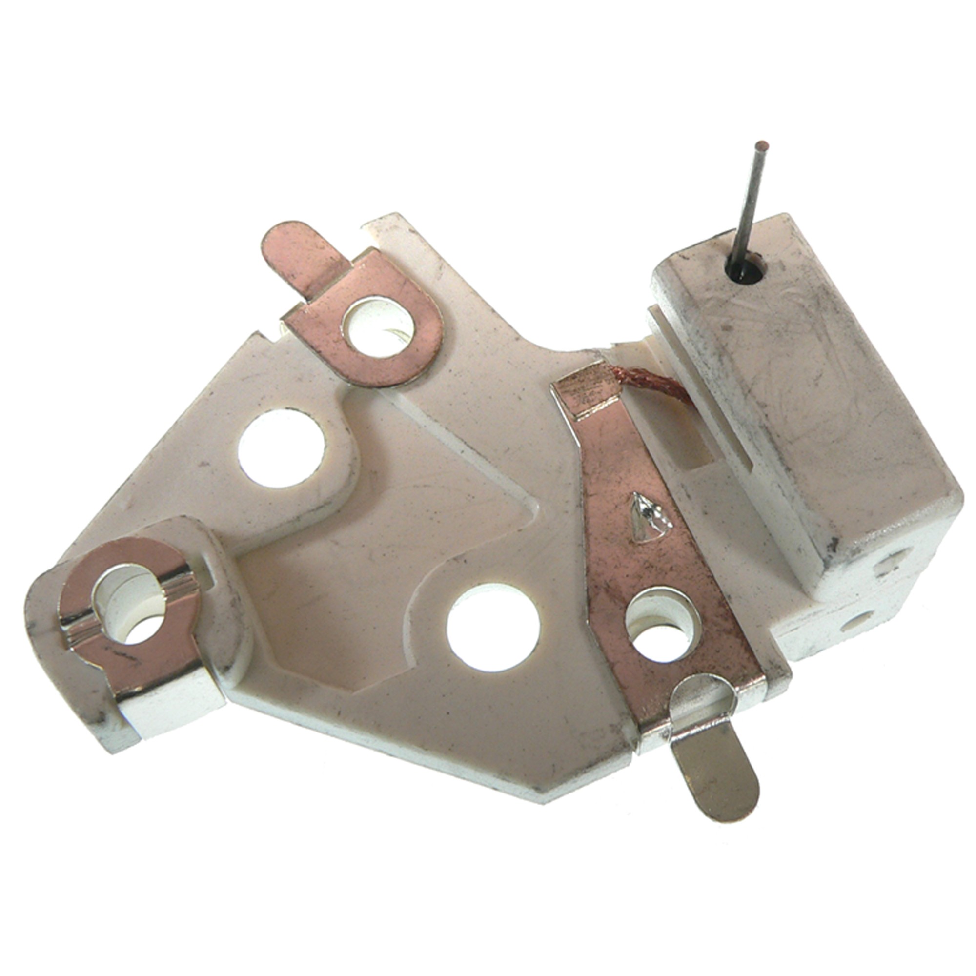 New Loaded Alternator Brush Holder for Delco 27SI Type 200 /D766, 1989699