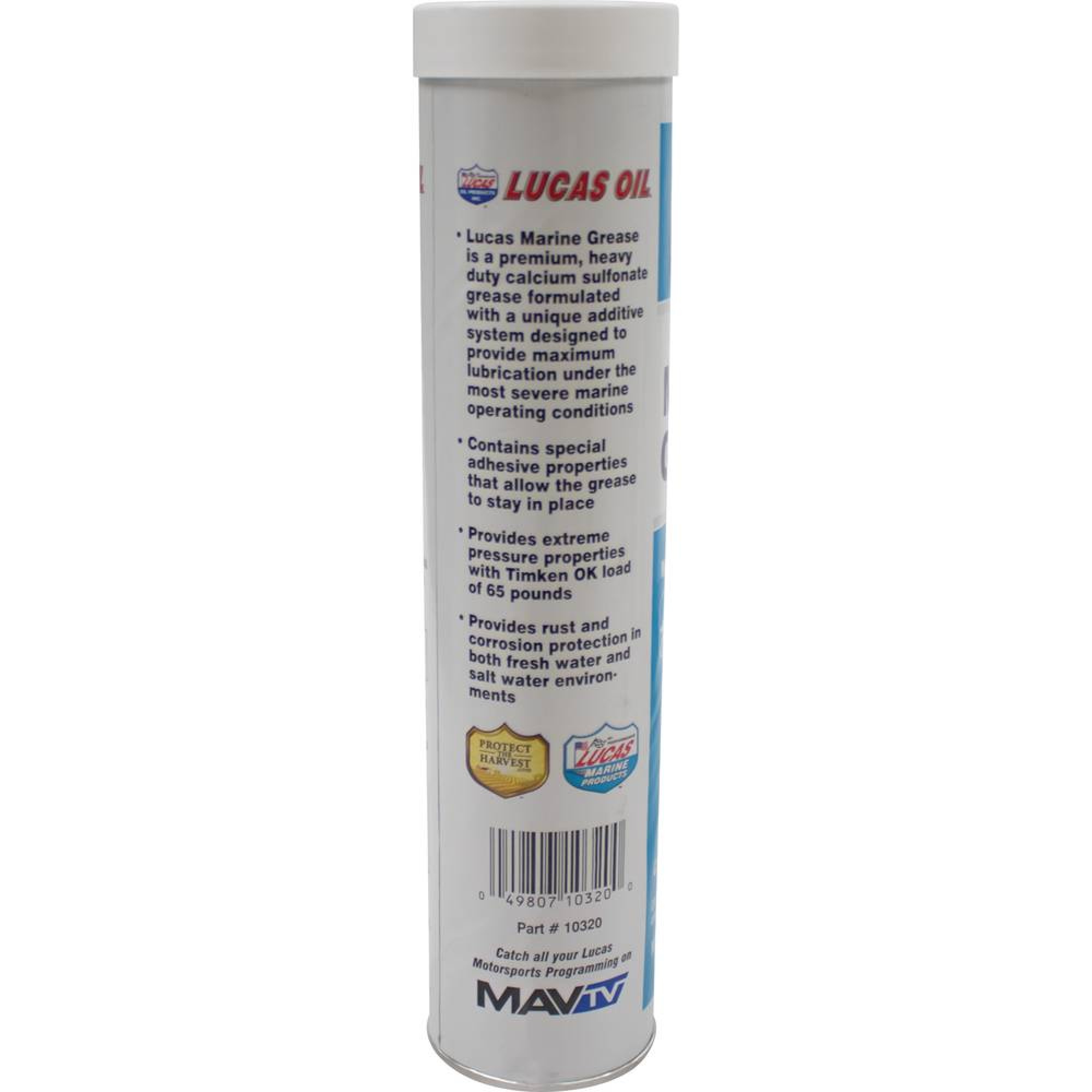 Marine Grease For Lucas Oil 10320 Mowers; 051-803