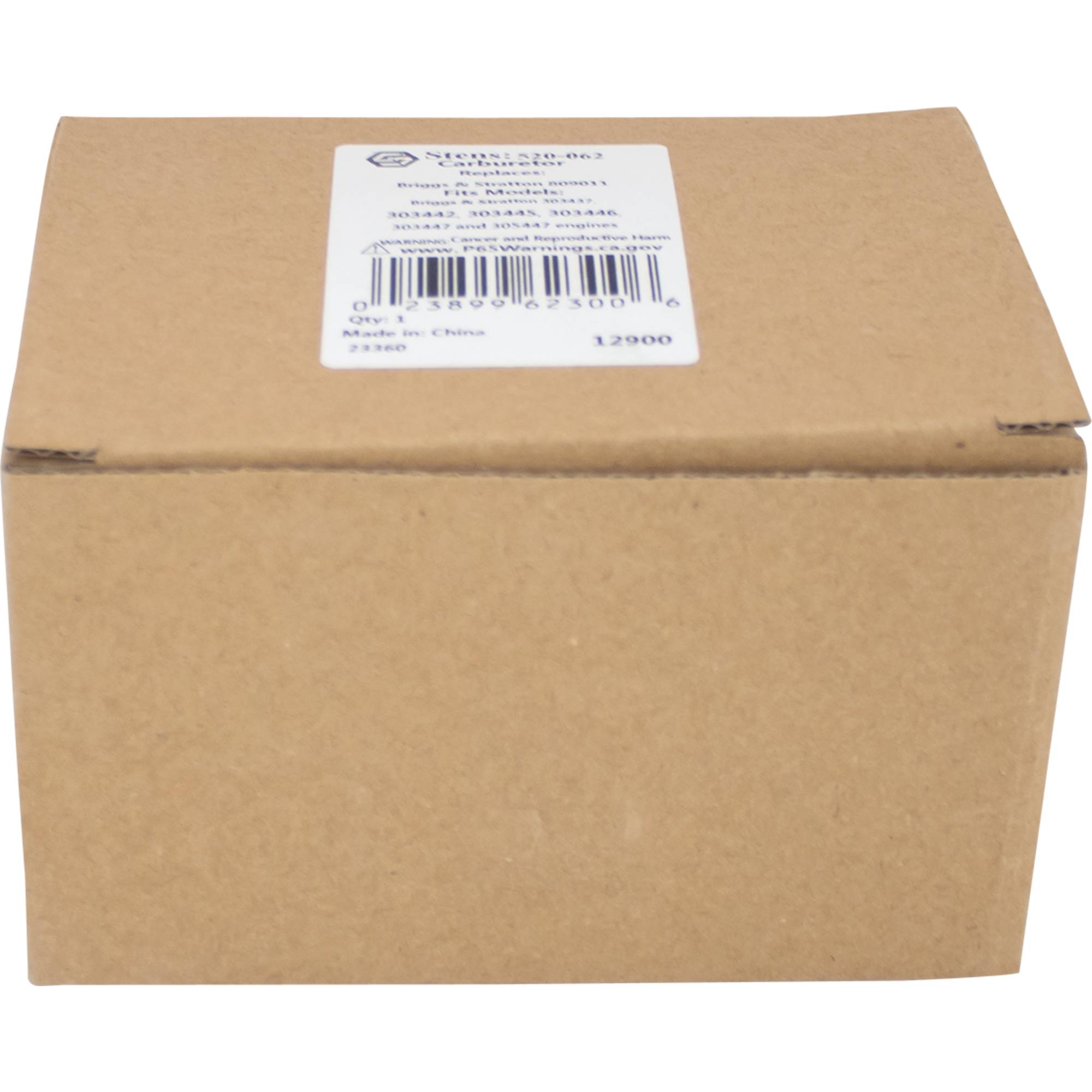 Carburetor For Briggs & Stratton 303437, 303442, 303445, 303446; 520-062