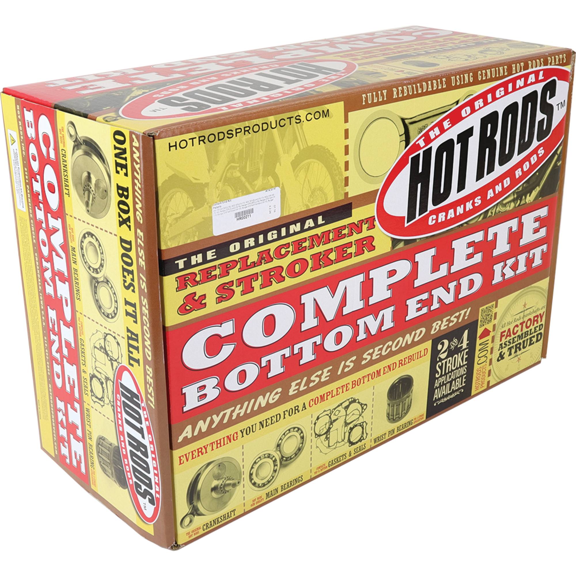 Bottom End Kit For Polaris 450 HO 2x4 [MD] 2016, ACE 570 2015-2017; HR00211