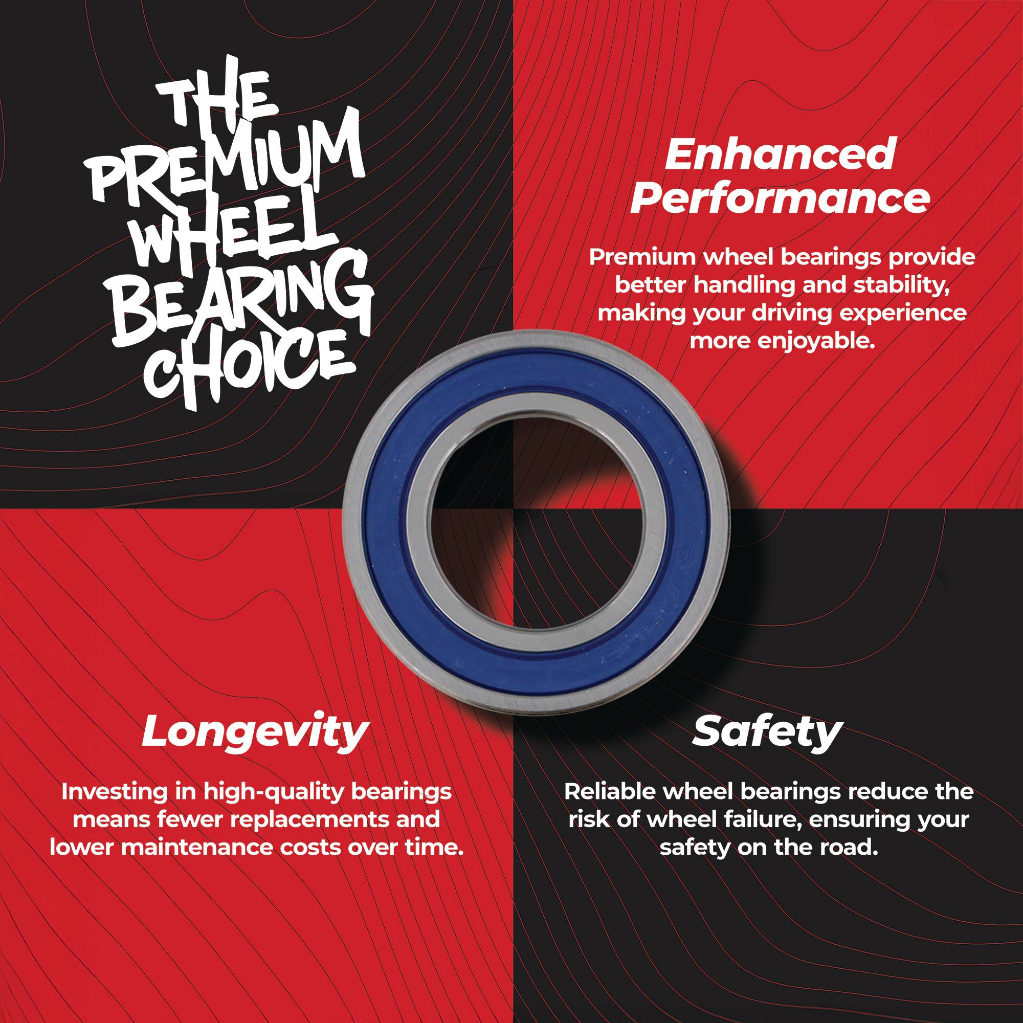 All Balls Wheel Bearing Seal Kit for Suzuki