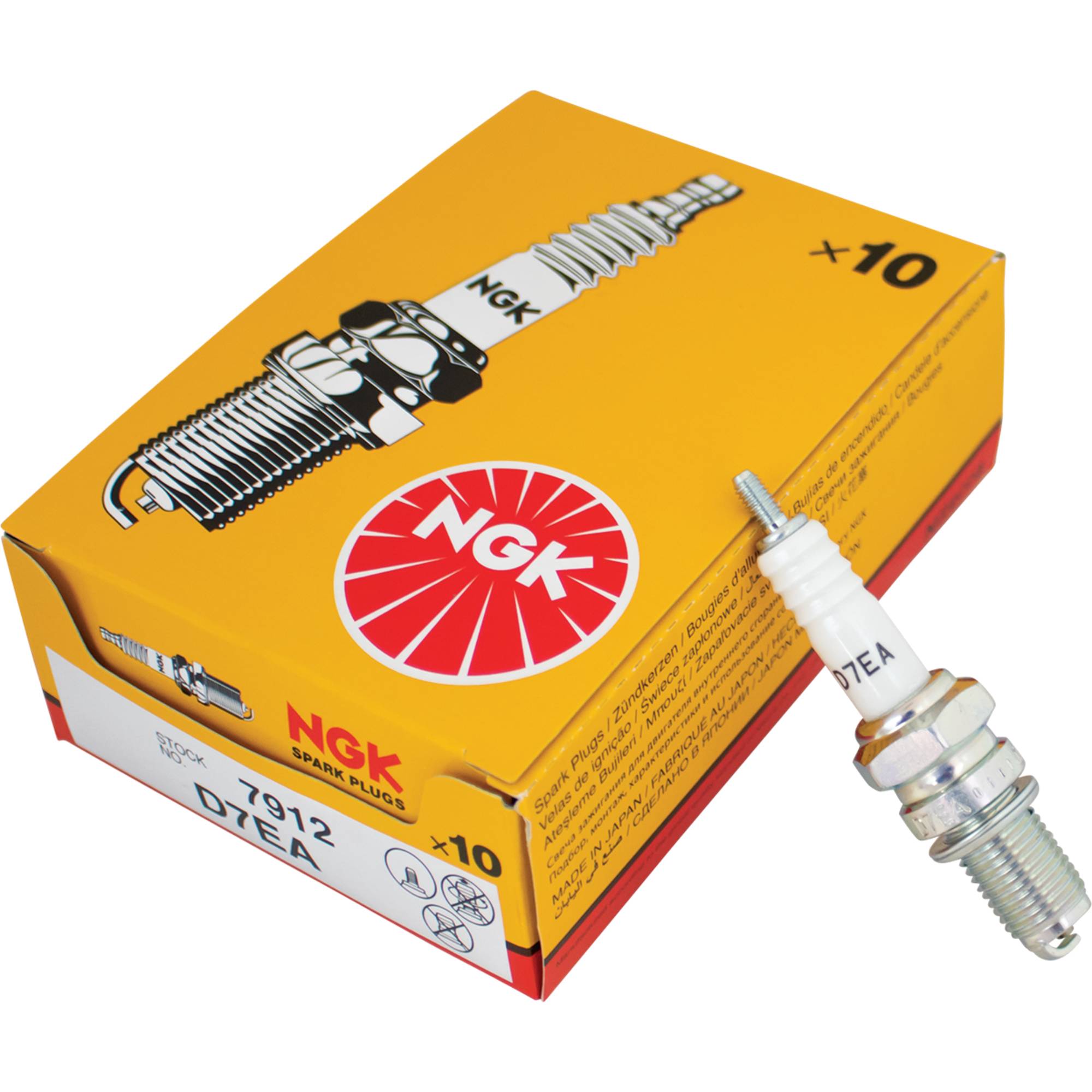 Spark Plug For NGK 7912, D7EA Standard Plug Type; 130-139-10