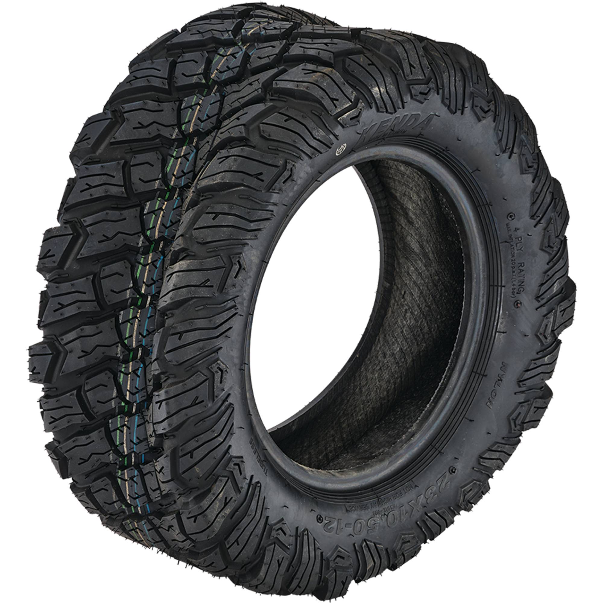 Tubeless Tire For Kenda 1012-4K3012 12" Rim Size, 23x10.50-12 Tire Size; 160-808