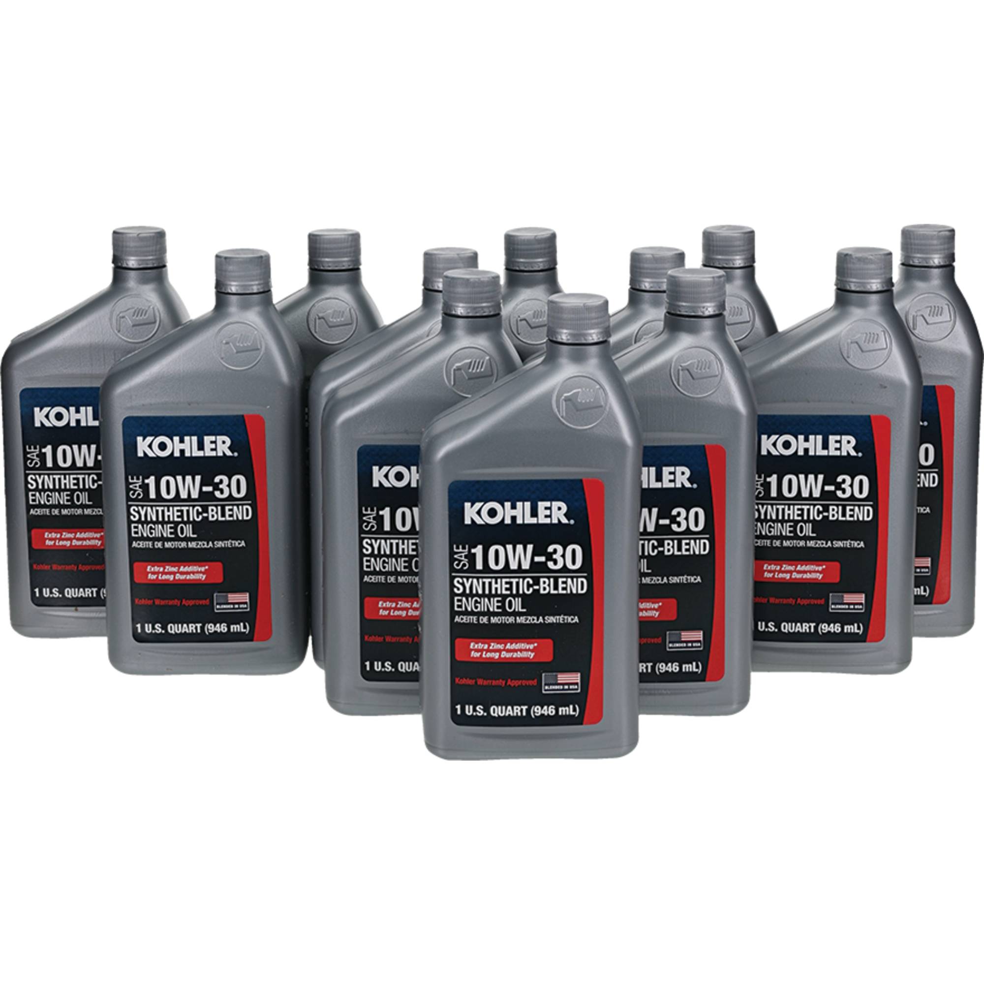 4-Cycle Engine Oil For Kohler 25 357 64-S SAE 10W-30 Oil Weight; 055-922