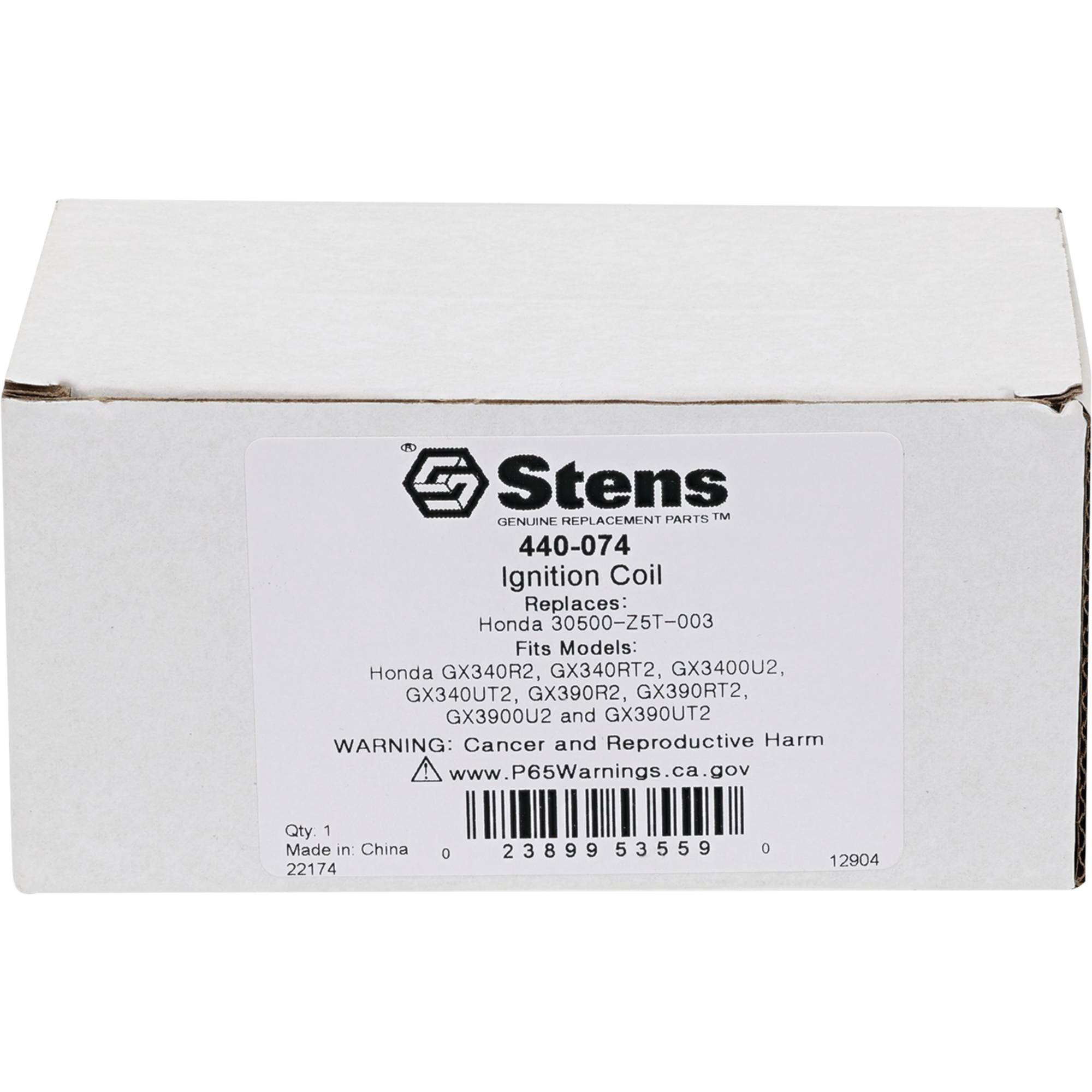 Ignition Coil For Honda GX340R2, GX340RT2, GX340U2 30500-Z5T-003; 440-074