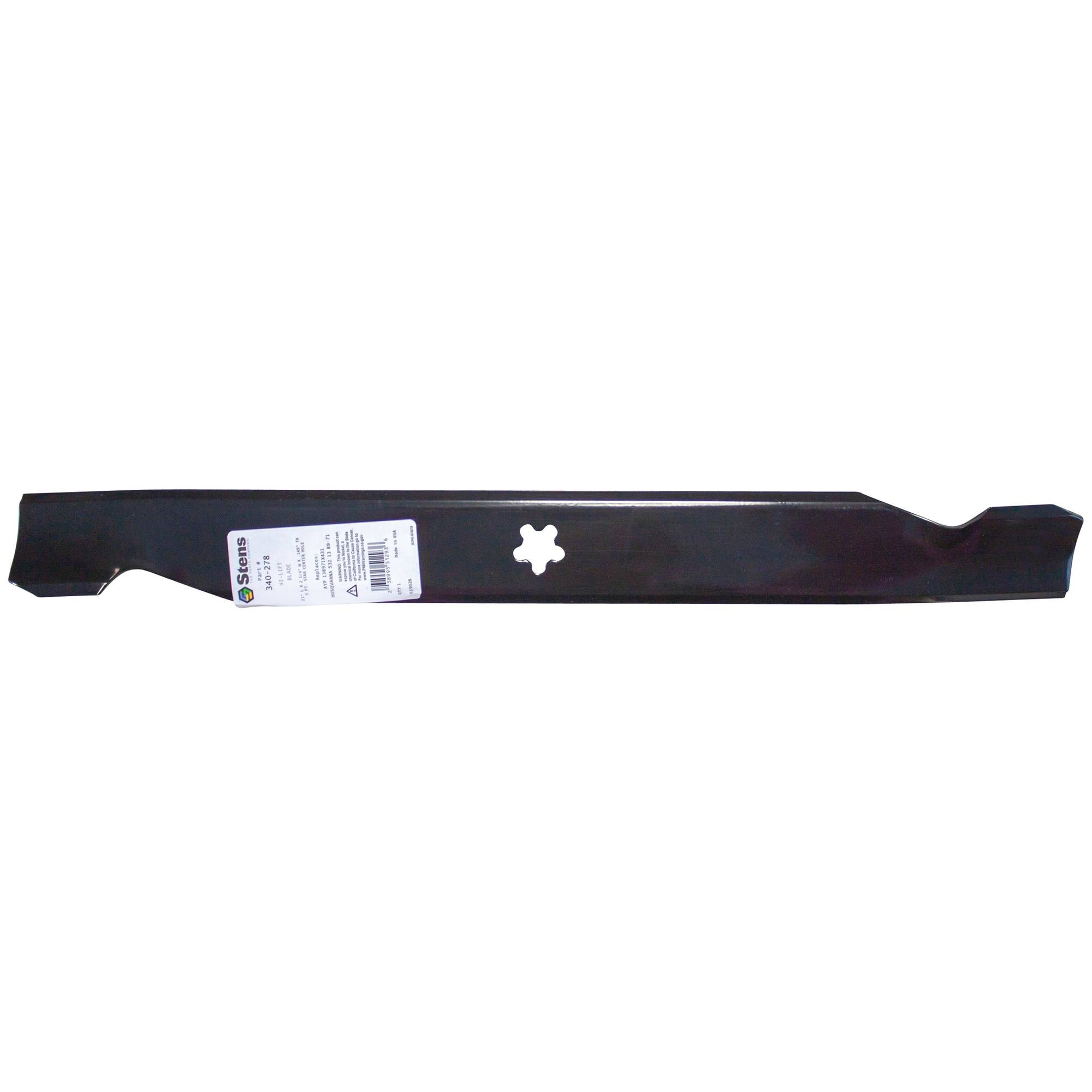 Notched Hi-Lift Blade Shop Pack For Viking Requires 2 for 42" deck Mowers