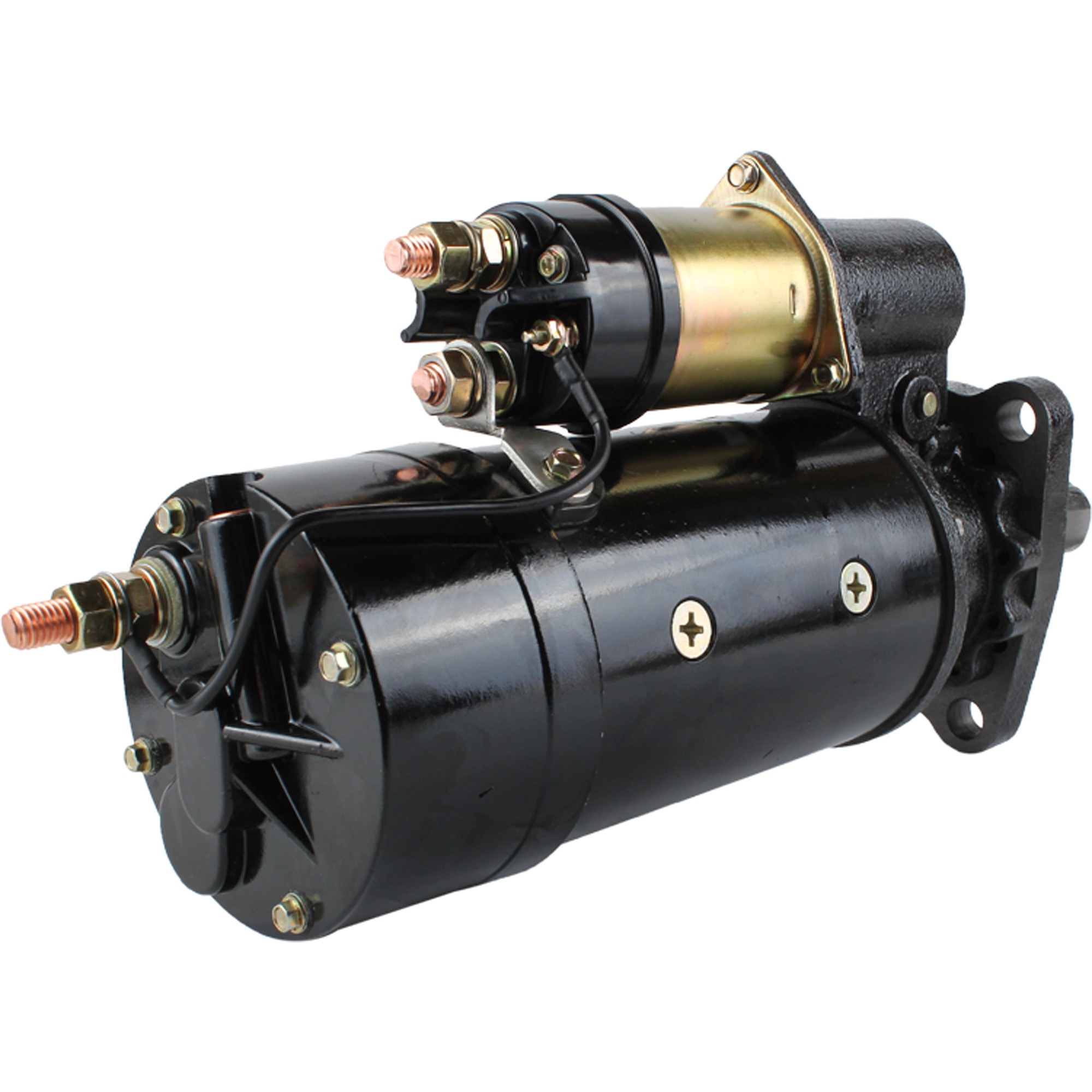 STARTER for 3208 CATERPILLAR ENGINE, MARINE 1985-1995 CW Rotation