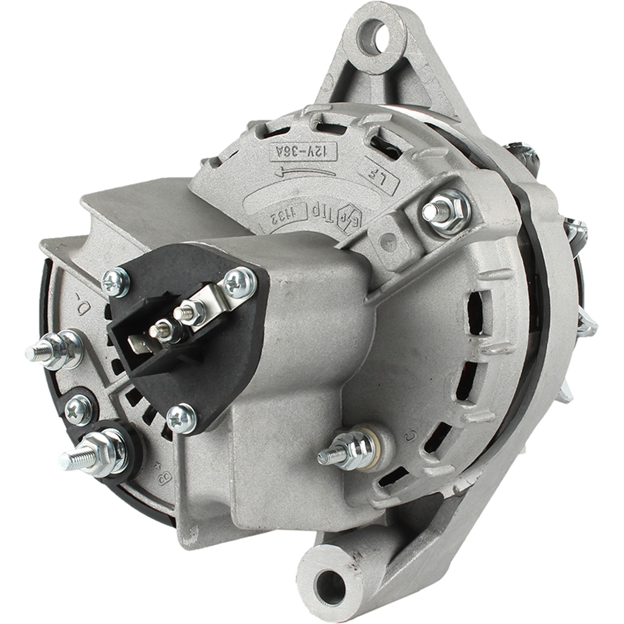 New 400-36000 Alternator Replacement For LONG 1010 1975-1978 12170, LRA01005 36Amp External Regulator CW Rotation 12V