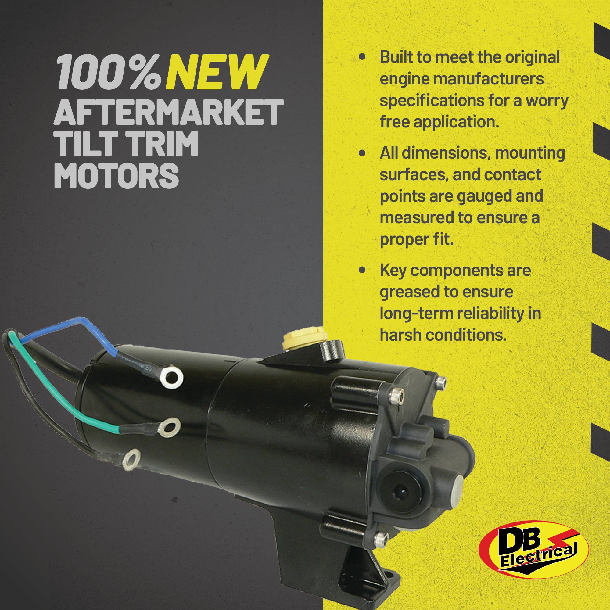 Power Tilt Trim Motor For Volvo Penta With Pump 852928 852928-1 Evh4002 6225/ /