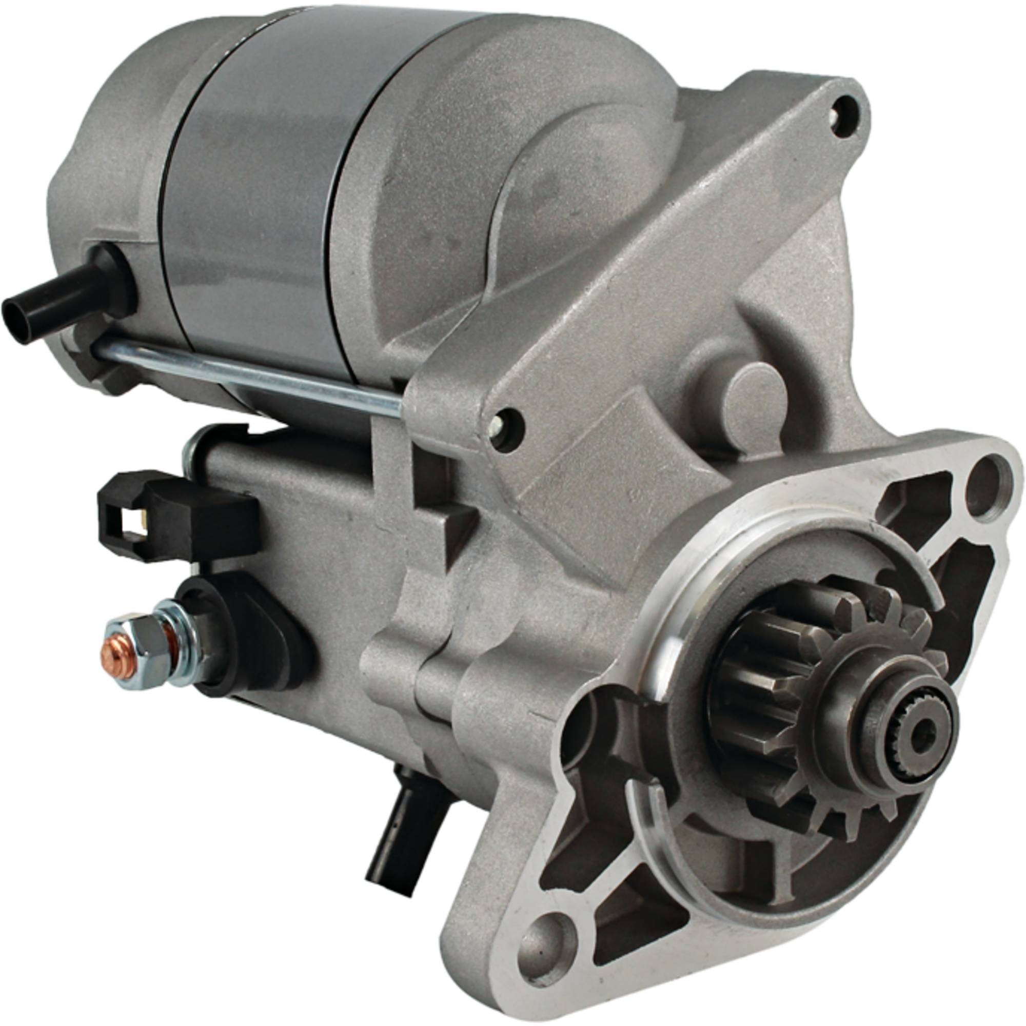 New Starter for Kubota OSGR, 12 Volt, CW, 13 Tooth 17423-63012, 228000-7610, -1;