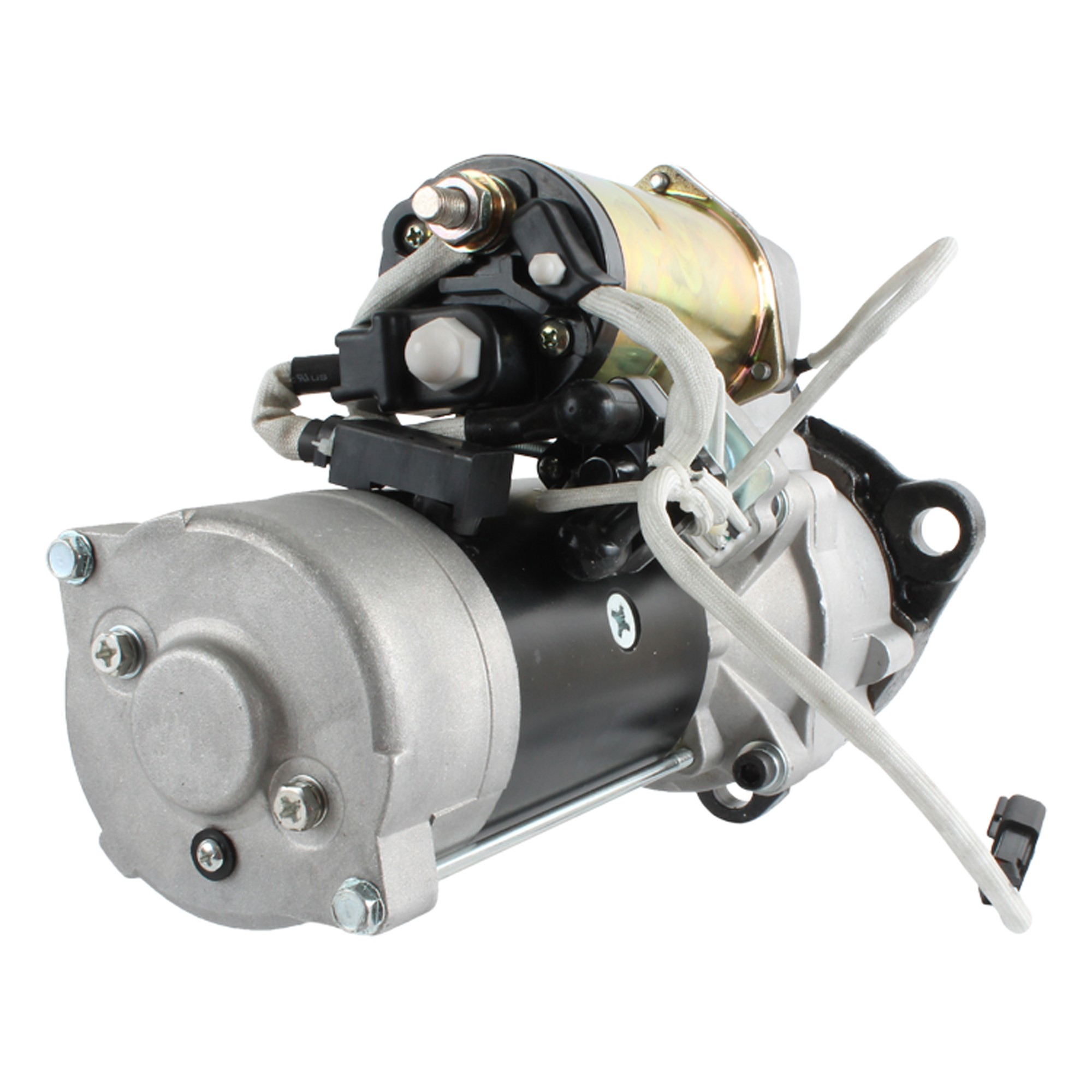 New Starter for Komatsu OSGR; 24-Volt; CW; 12-Tooth 6008136631, -2; 185-254B