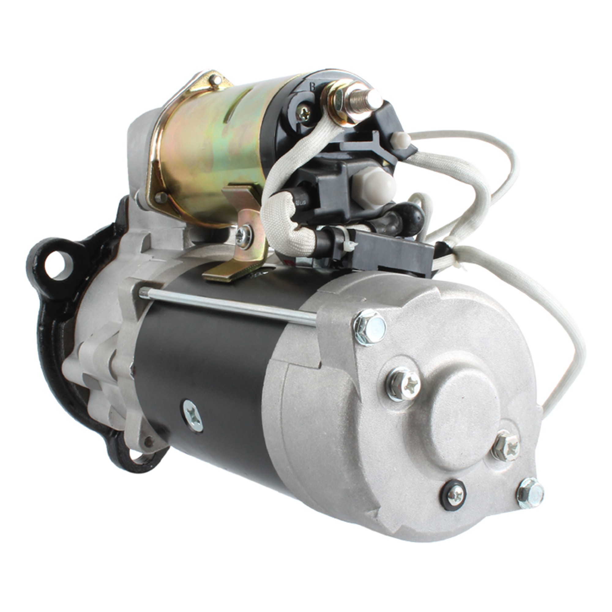 New Starter for Komatsu OSGR; 24-Volt; CW; 12-Tooth 6008136631, -2; 185-254B