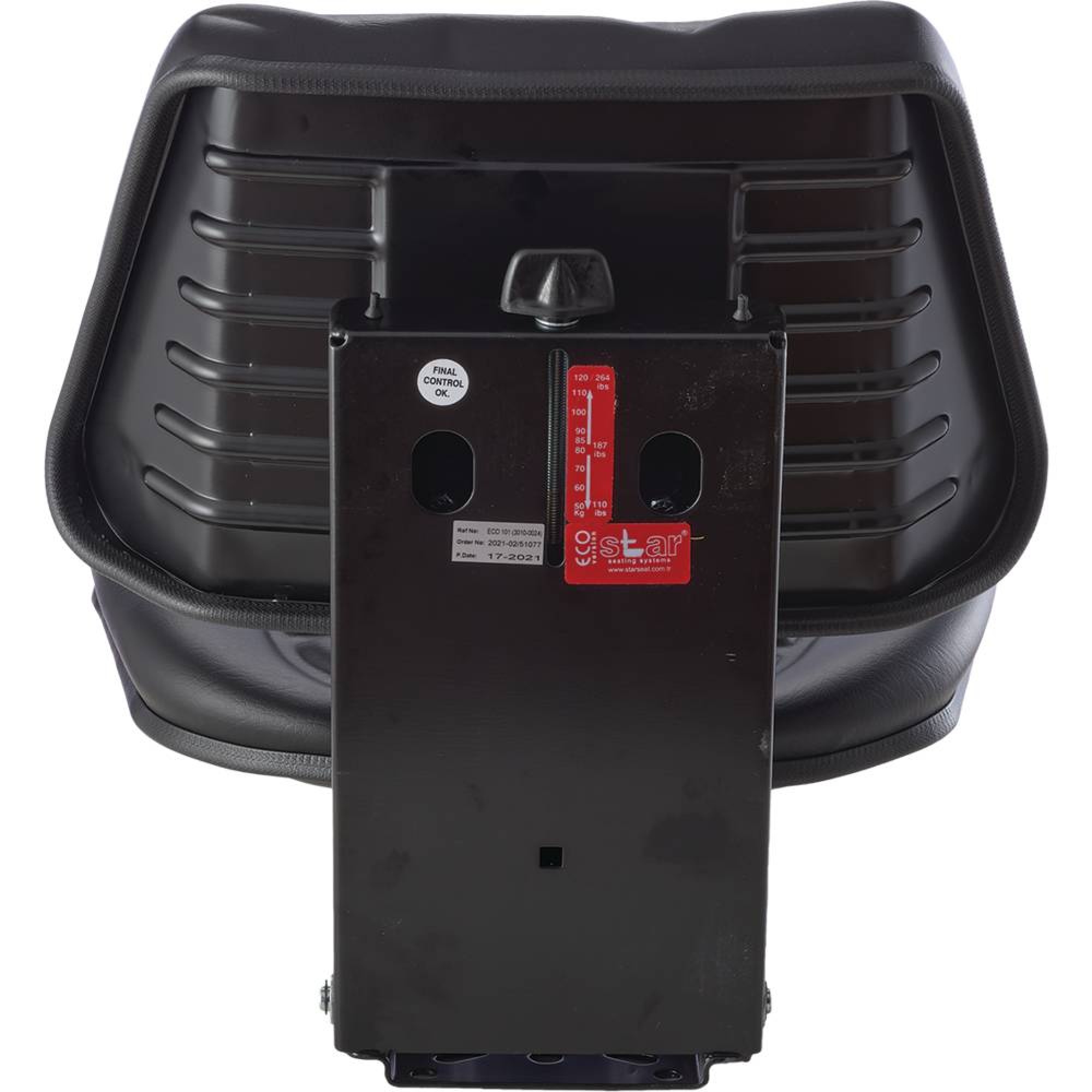 Seat Height 21 1/16", Width 19 1/16" For Industrial Tractors 3010-0024