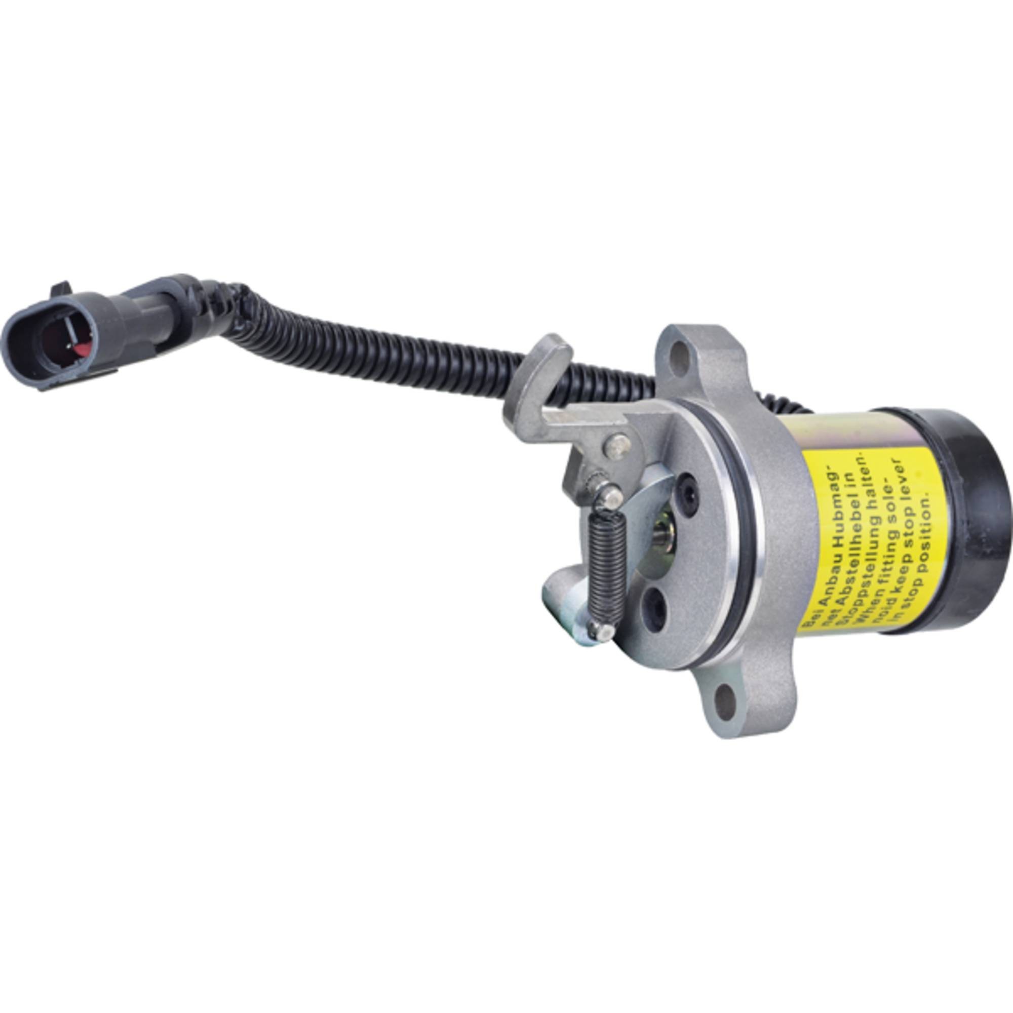 New FSS0078 Shut Down Solenoid Replacement For 12/24V Deutz 1011, F3L, F3M, F4L, F4M 0410-3808, 0410-3812, 0411-3811