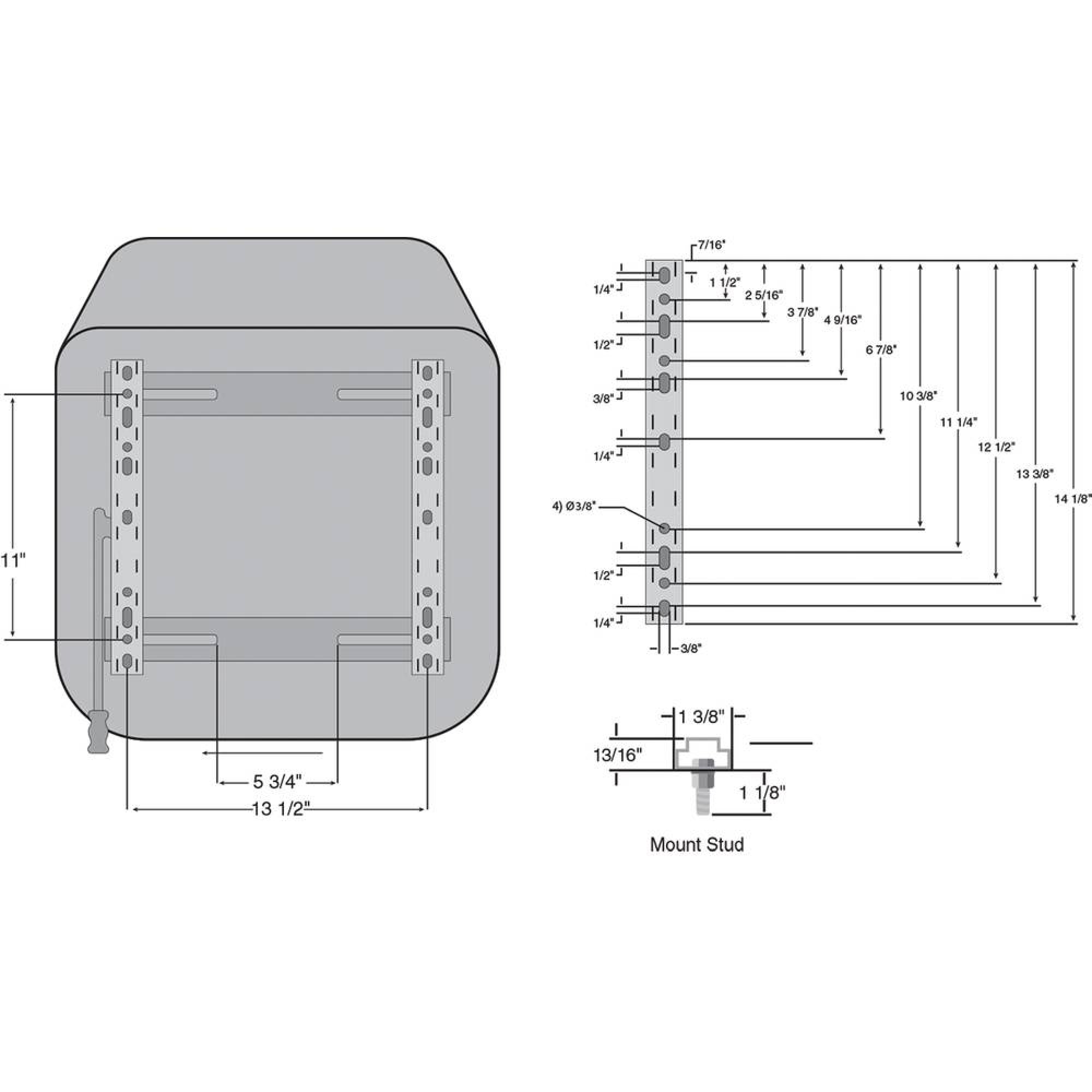 New Stens Black Talon Seat for 420-442