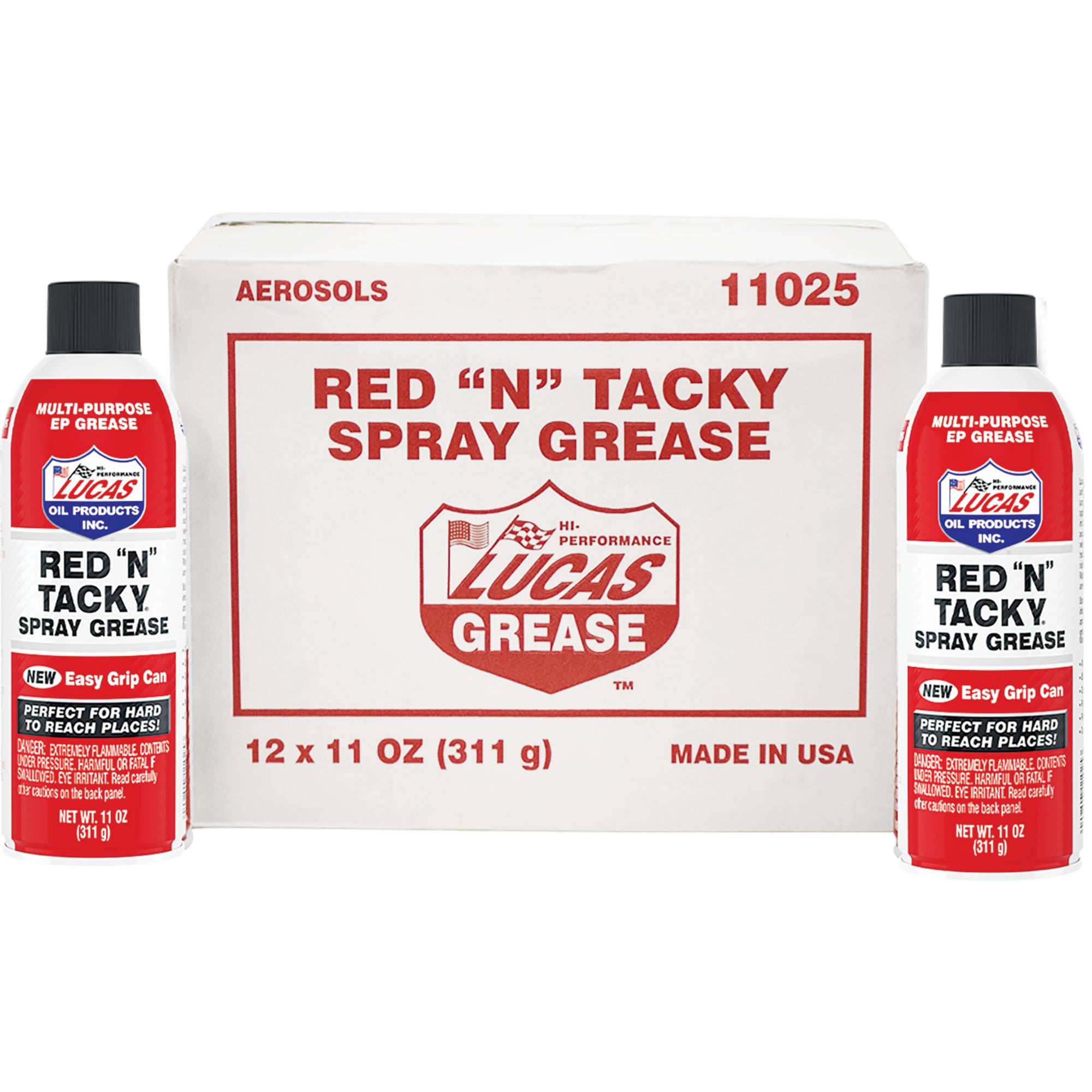 New Stens Red "N" Tacky Aerosol Spray 051-500 for Lucas Oil 11025