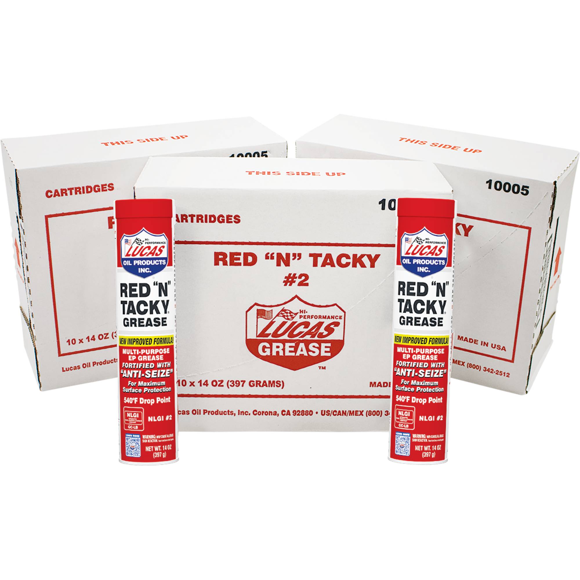 New Stens Red "N" Tacky Grease 051-504 for Lucas Oil 10005-30