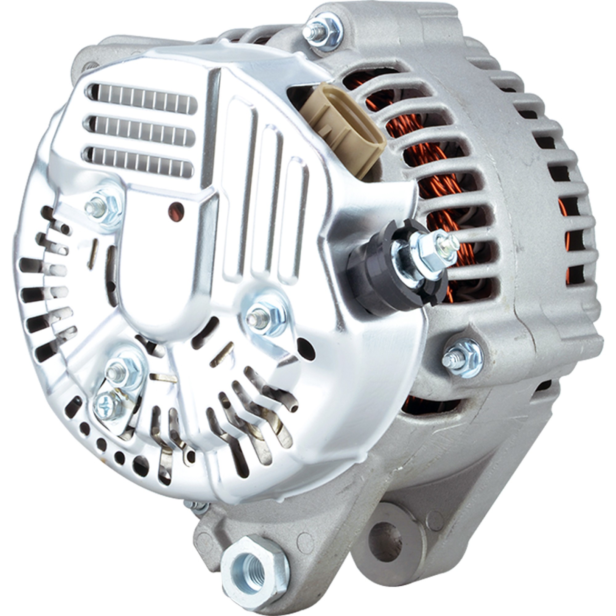 New 400-52554 Alternator Replacement For 100Amp Internal Fan Type Solid Pulley Type Internal Regulator