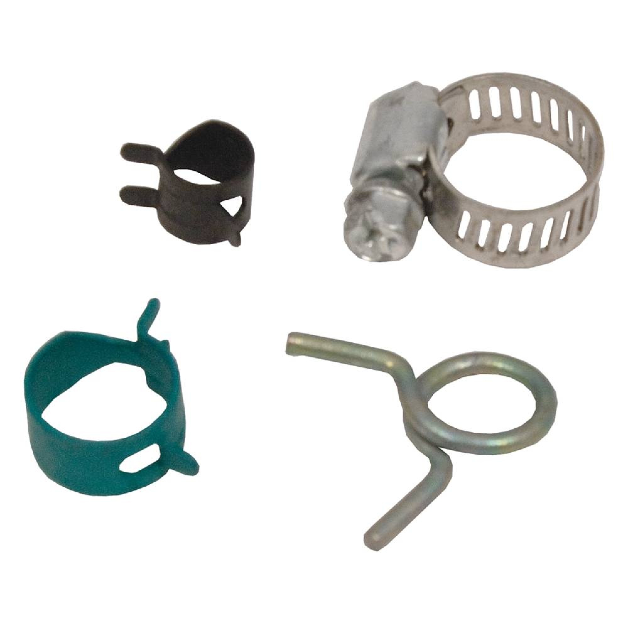 Hose Clamp Assortment 160 pieces Includes 30 of 1/4"-1/2" OD 415-170