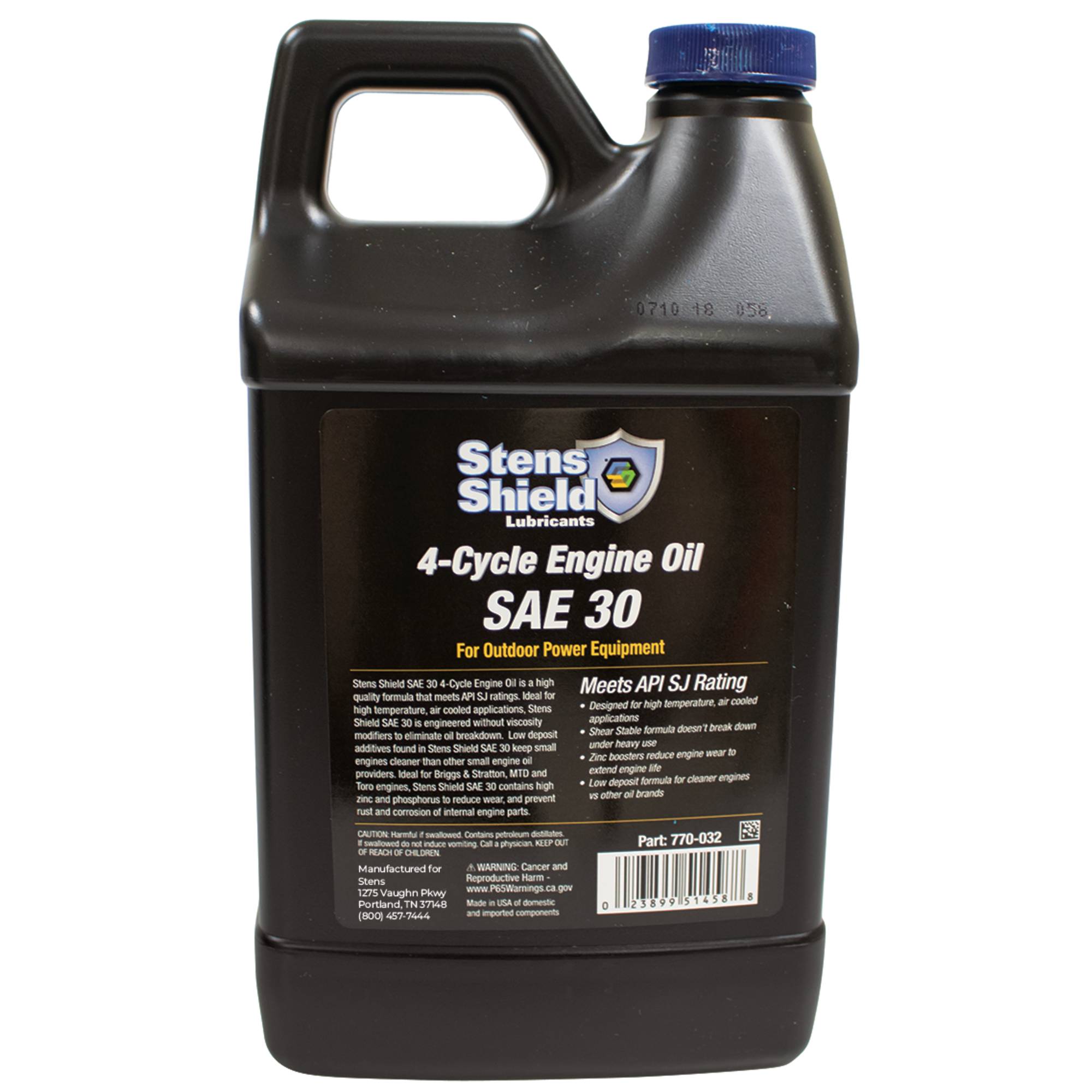 New 4-Cycle Engine Oil for Universal Products SAE30